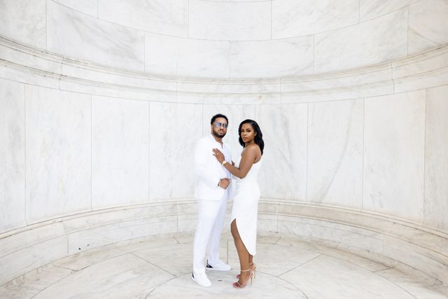 Featured photo from Witness the Perfect Blend of Romance and History at This Jefferson Memorial Engagement Shoot