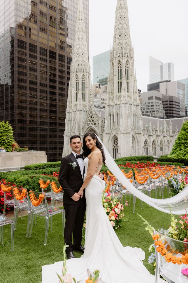 Featured photo from Colourful and elegant Wedding at the top of NYC