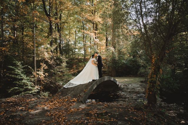 Featured photo from Celebrate the Fall Magic of This Wedding at Buttermilk Falls Inn