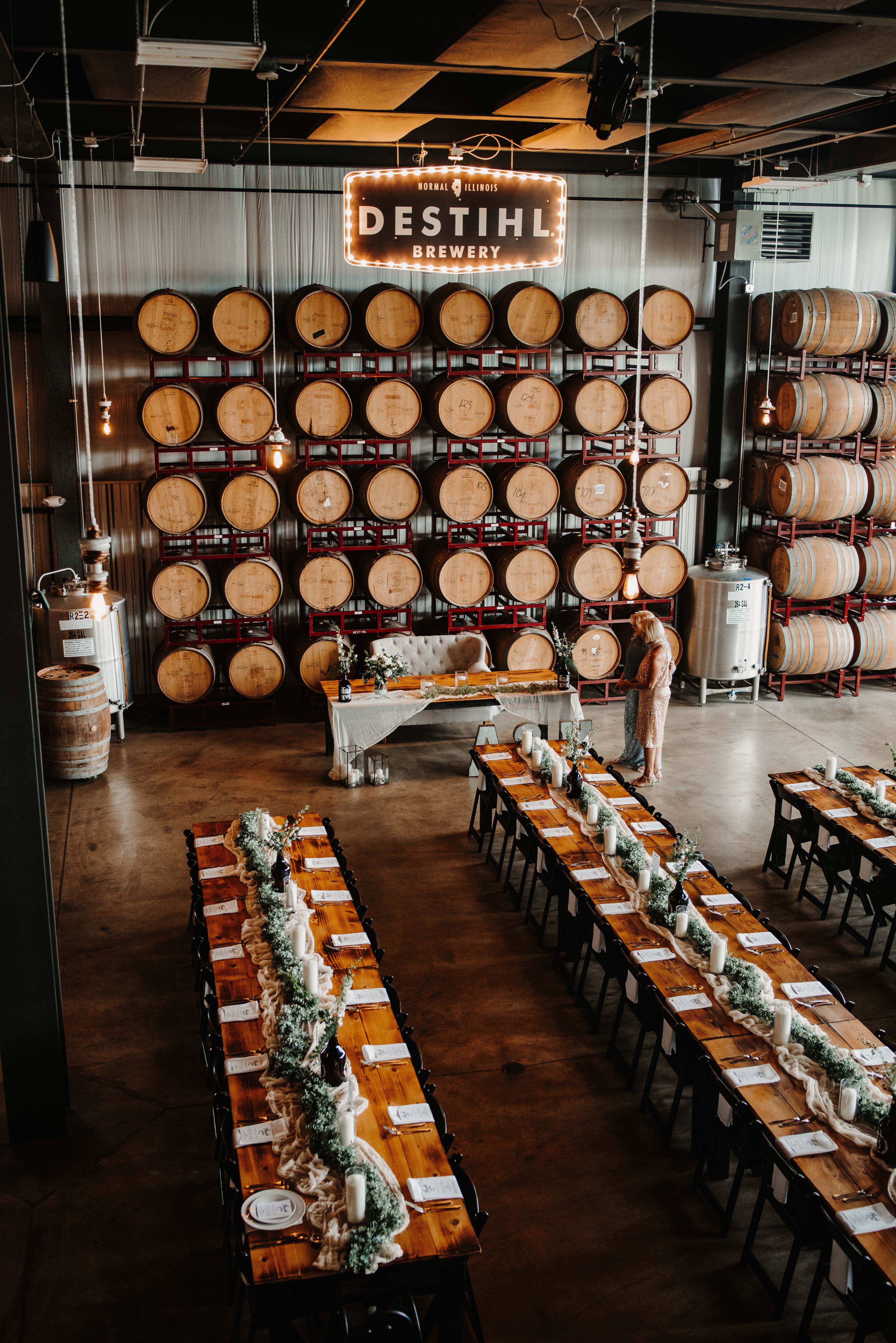 Barrel Room, an event space at The Barrel Room at DESTIHL Brewery