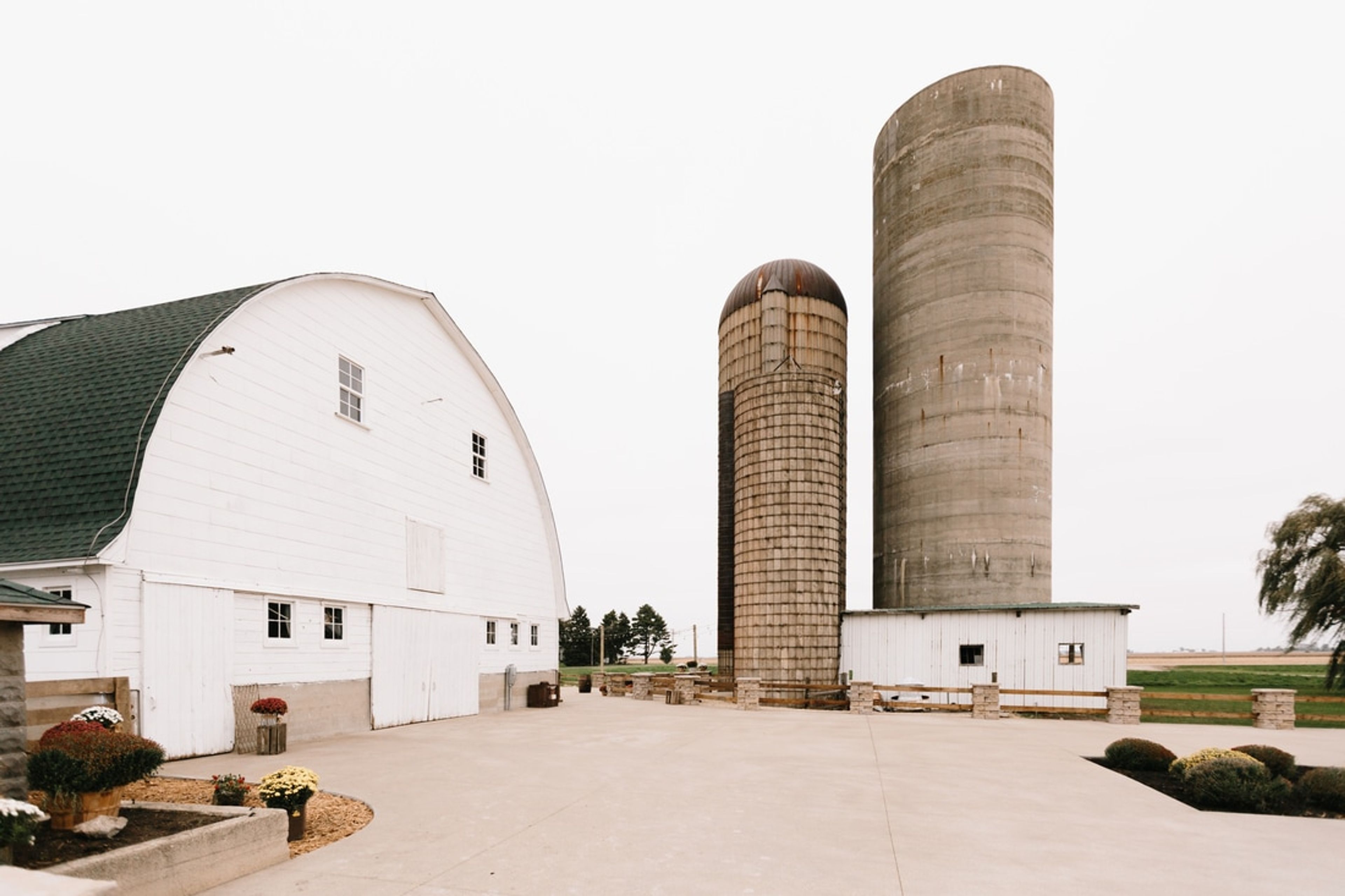 Main Barn, an event space at Ashley Farm