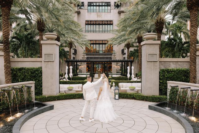 Featured photo from Step Inside This Tropical-Chic Wedding at Hilton West Palm Beach