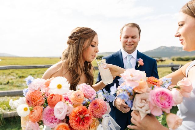 Featured photo from Jackson Hole Wyoming Ranch Wedding