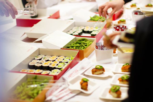 Featured photo from Happy Tuna Sushi Corporate Catering