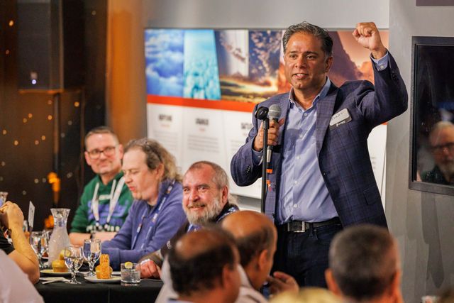 Featured photo from Portworx Client dinner during KubeCon 2024