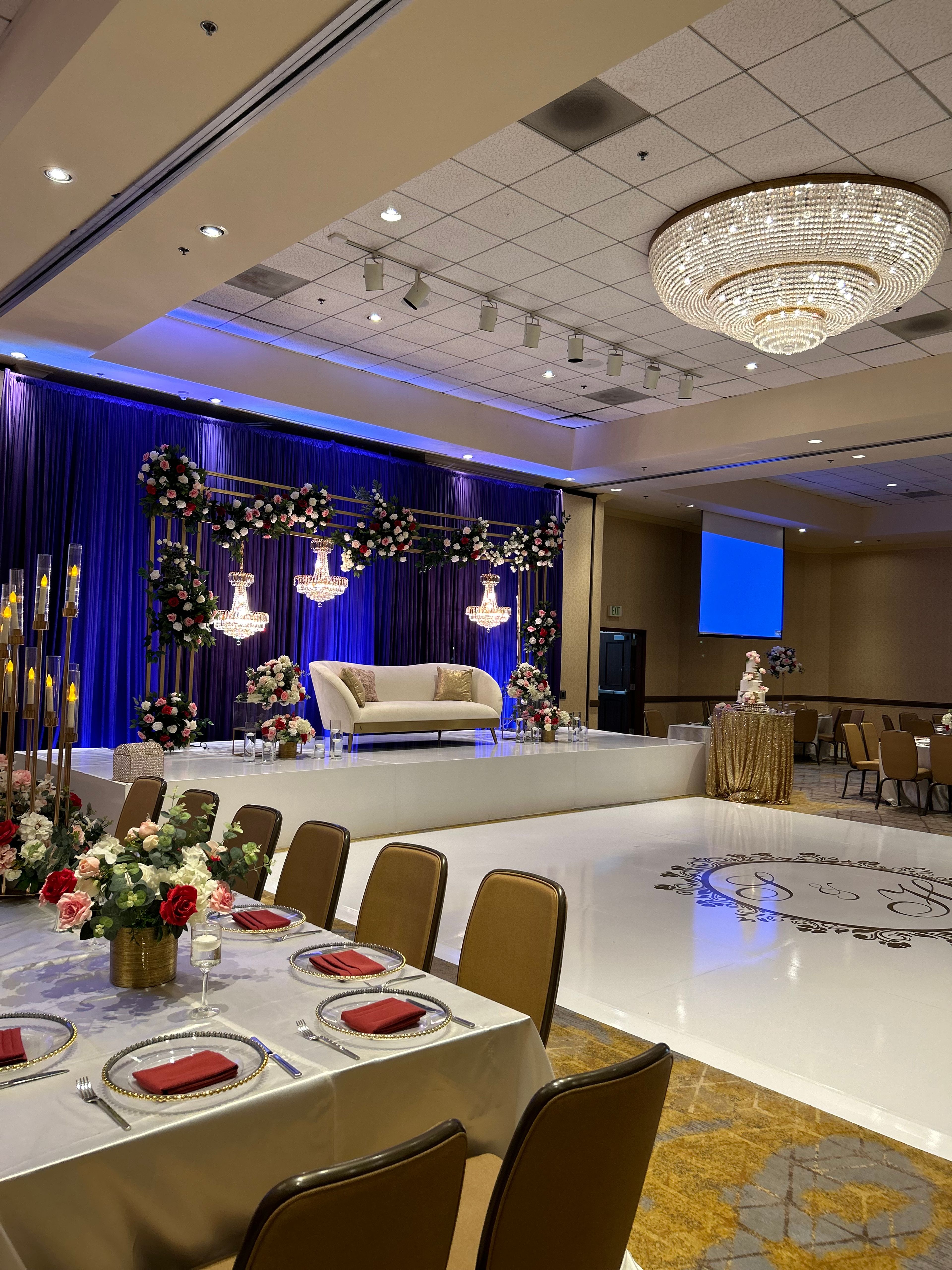 Valencia Ballroom, an event space at Hotel Zessa, a DoubleTree by Hilton