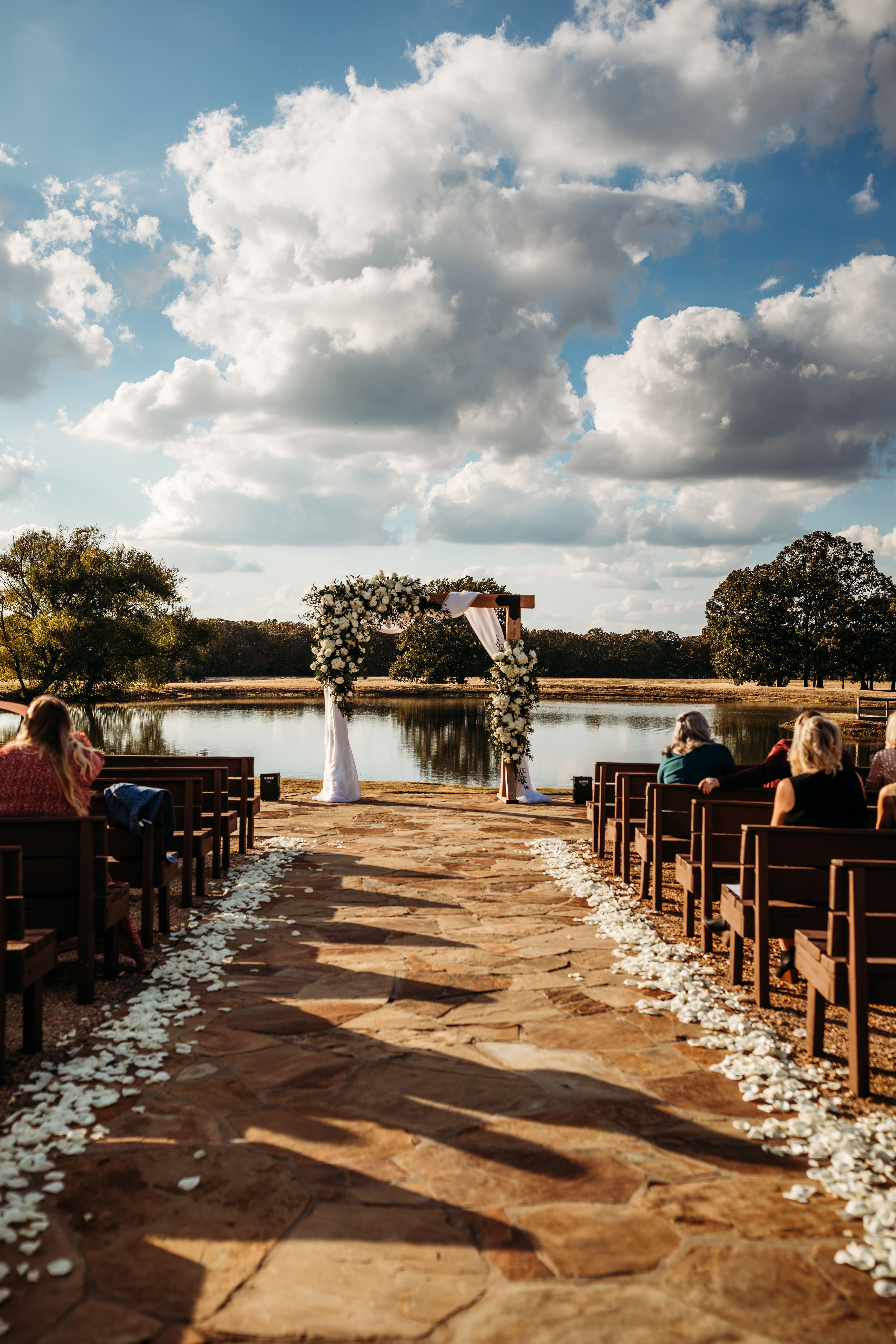Indoor & Outdoor Ceremony Areas, an event space at The Hidden Willow