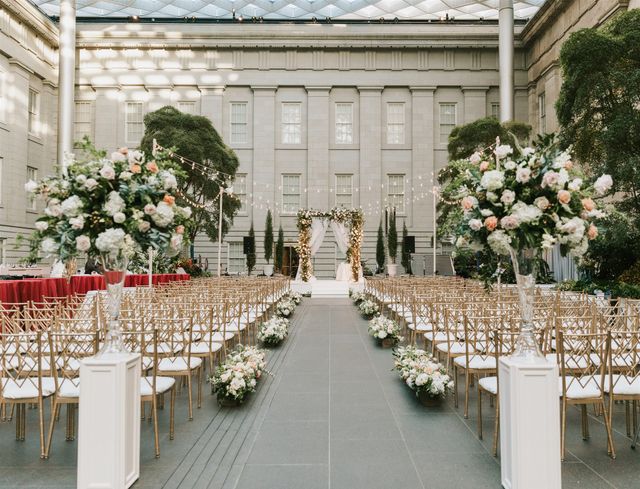 Featured photo from The Exquisite Wedding at the Smithsonian National Portrait Gallery Was a Dream Come True