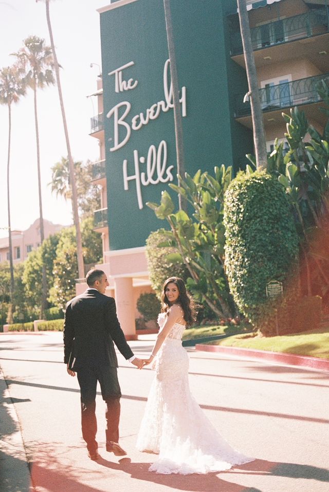 Featured photo from Bask in the Enchanting Glow of This Beverly Hills Hotel Wedding