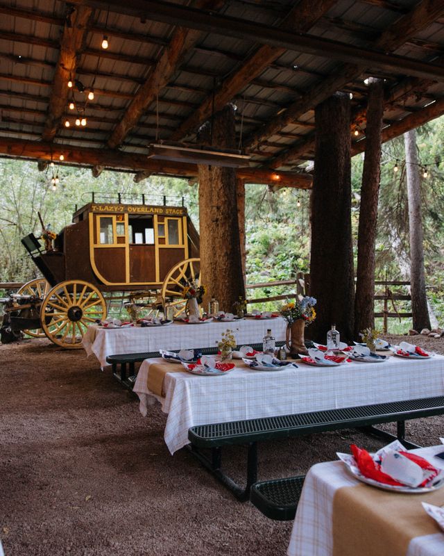 Featured photo from Western Inspired Rehearsal Dinner Under The Stars on The Chuckwagon Grounds at T-Lazy-7 Ranch in Aspen, Colorado