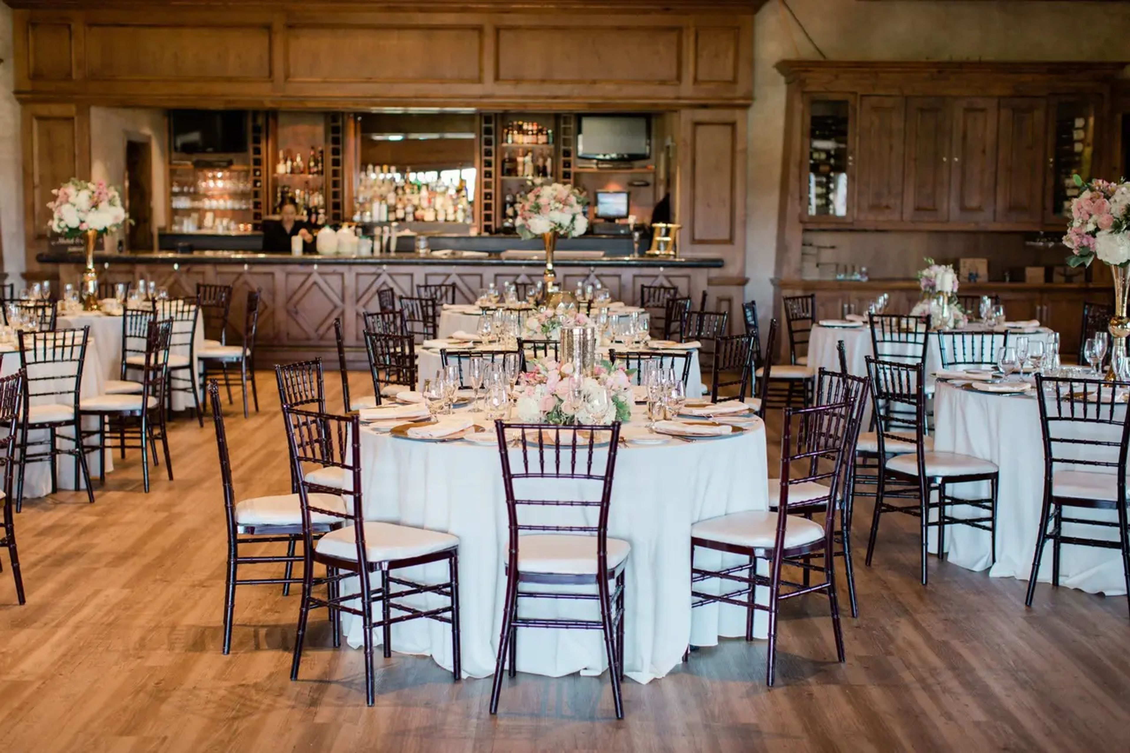 Oaks Reception Space, an event space at The Oaks Club at Valencia