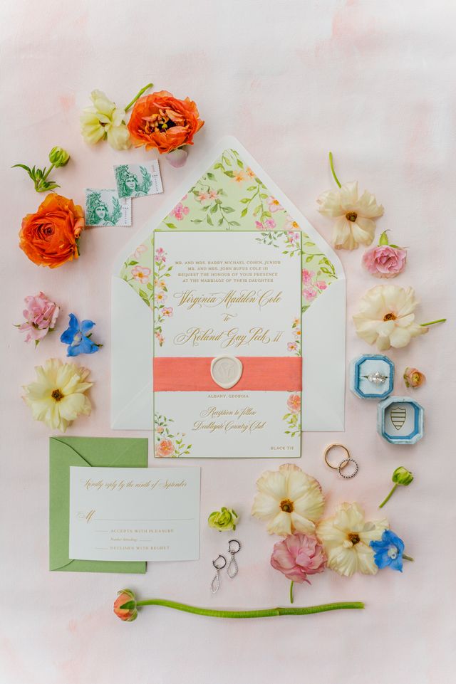 Featured photo from Virginia and Guy's Beautiful and Vibrant Garden-Inspired Wedding | Doublegate Country Club