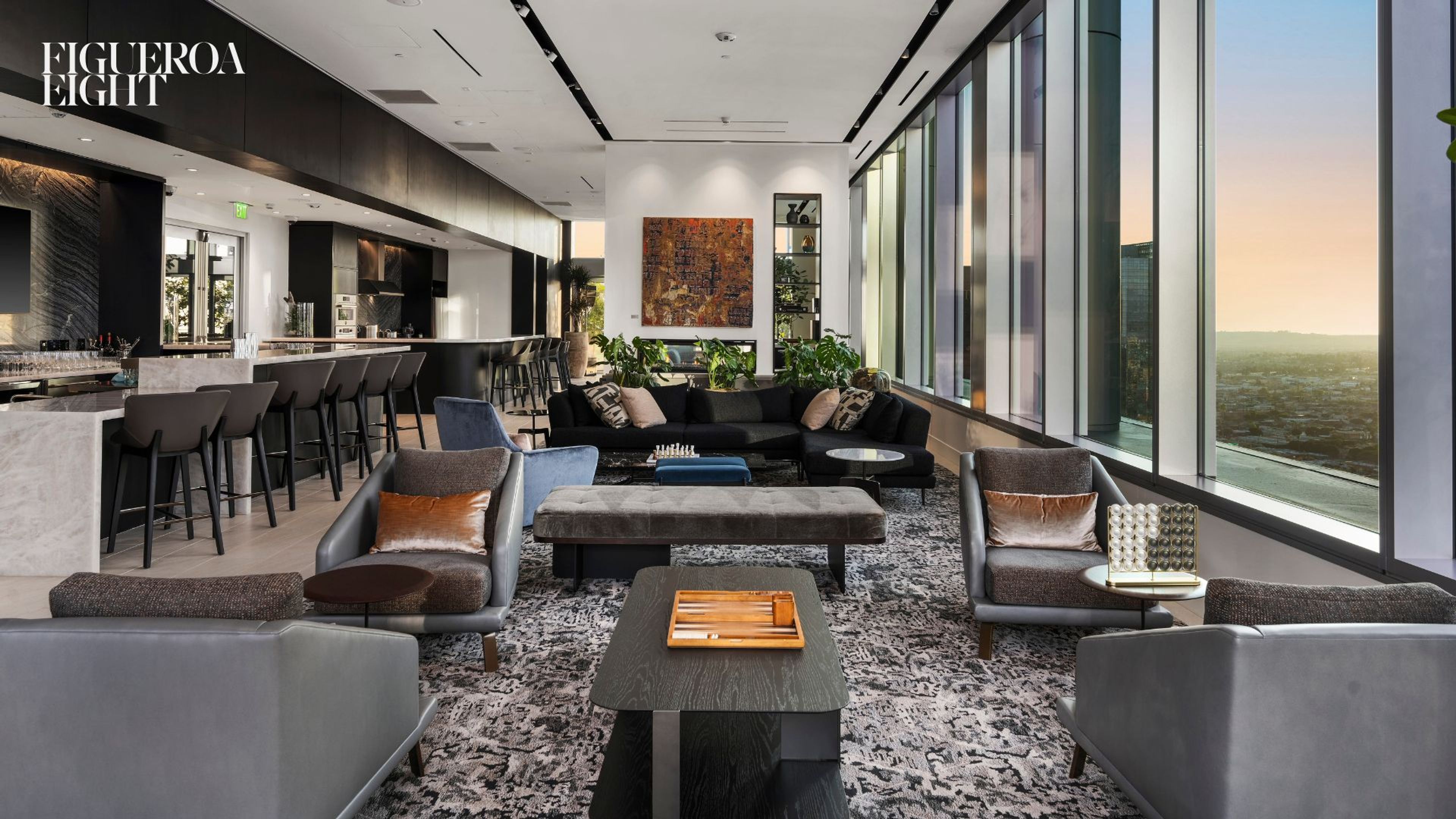 Sora- Level 41 at Figueroa Eight, an event space at Figueroa Eight