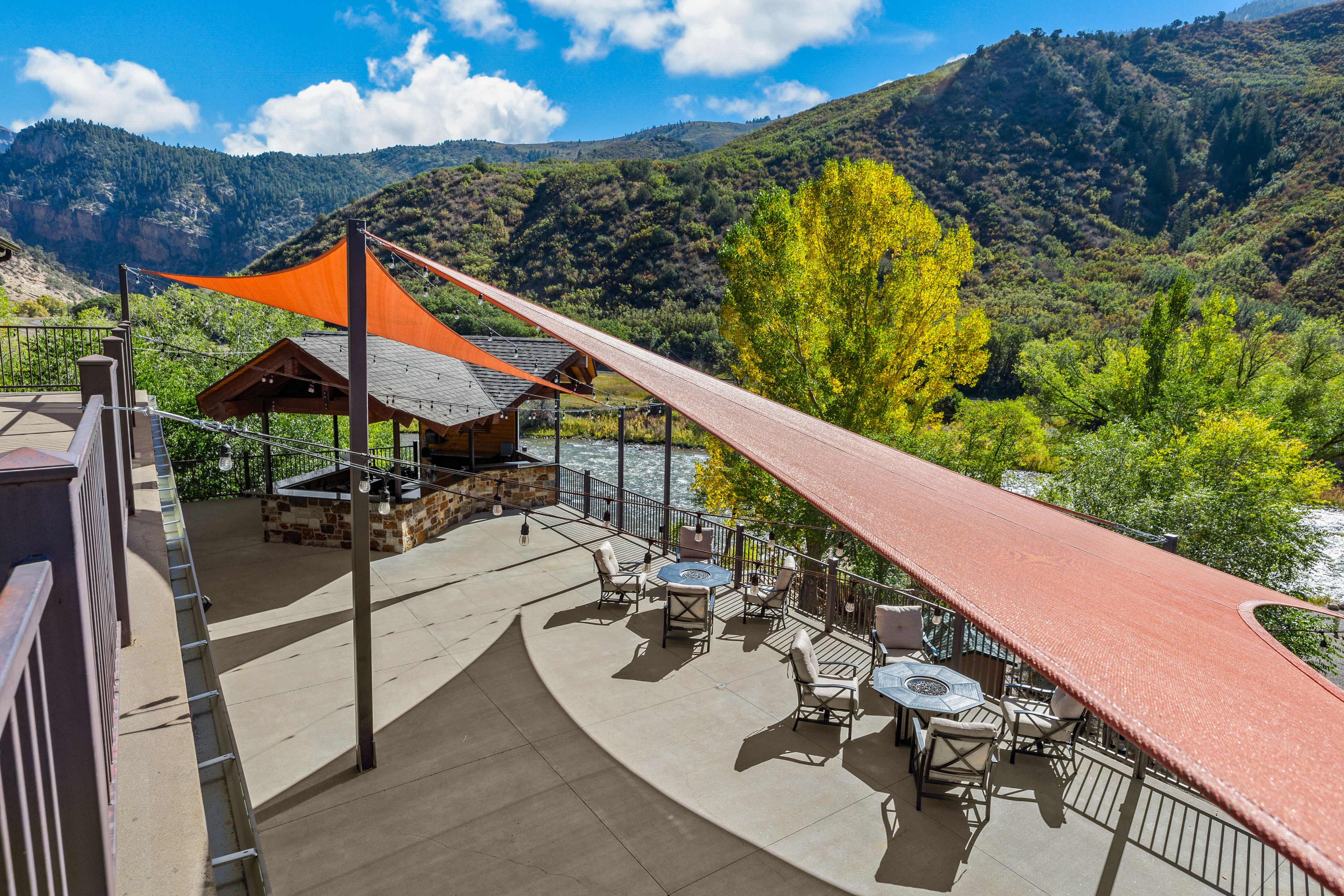 NO NAME Terrace - Outdoor, an event space at Glenwood Canyon Resort