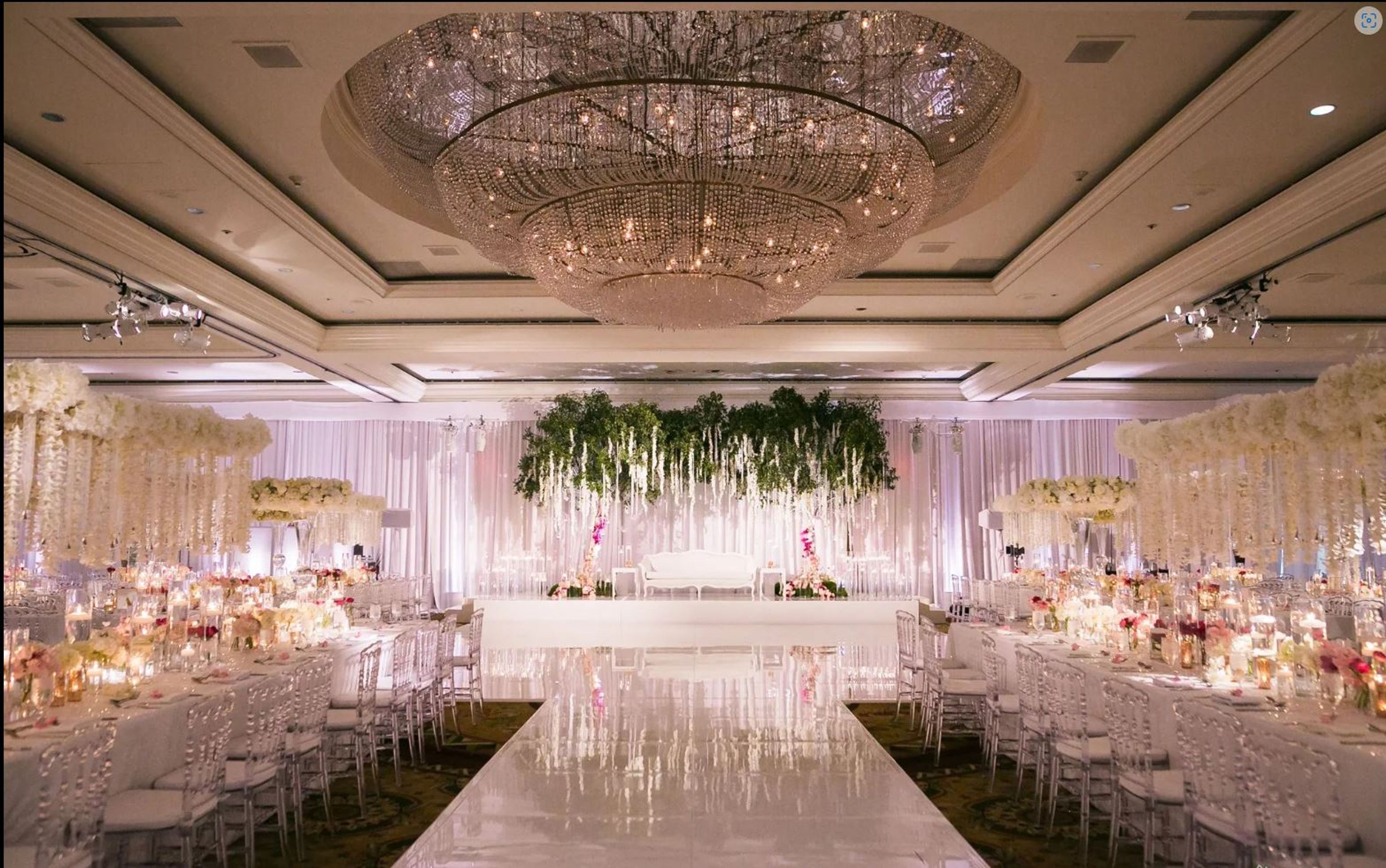 Bixby Ballroom, an event space at Marriott Long Beach Downtown