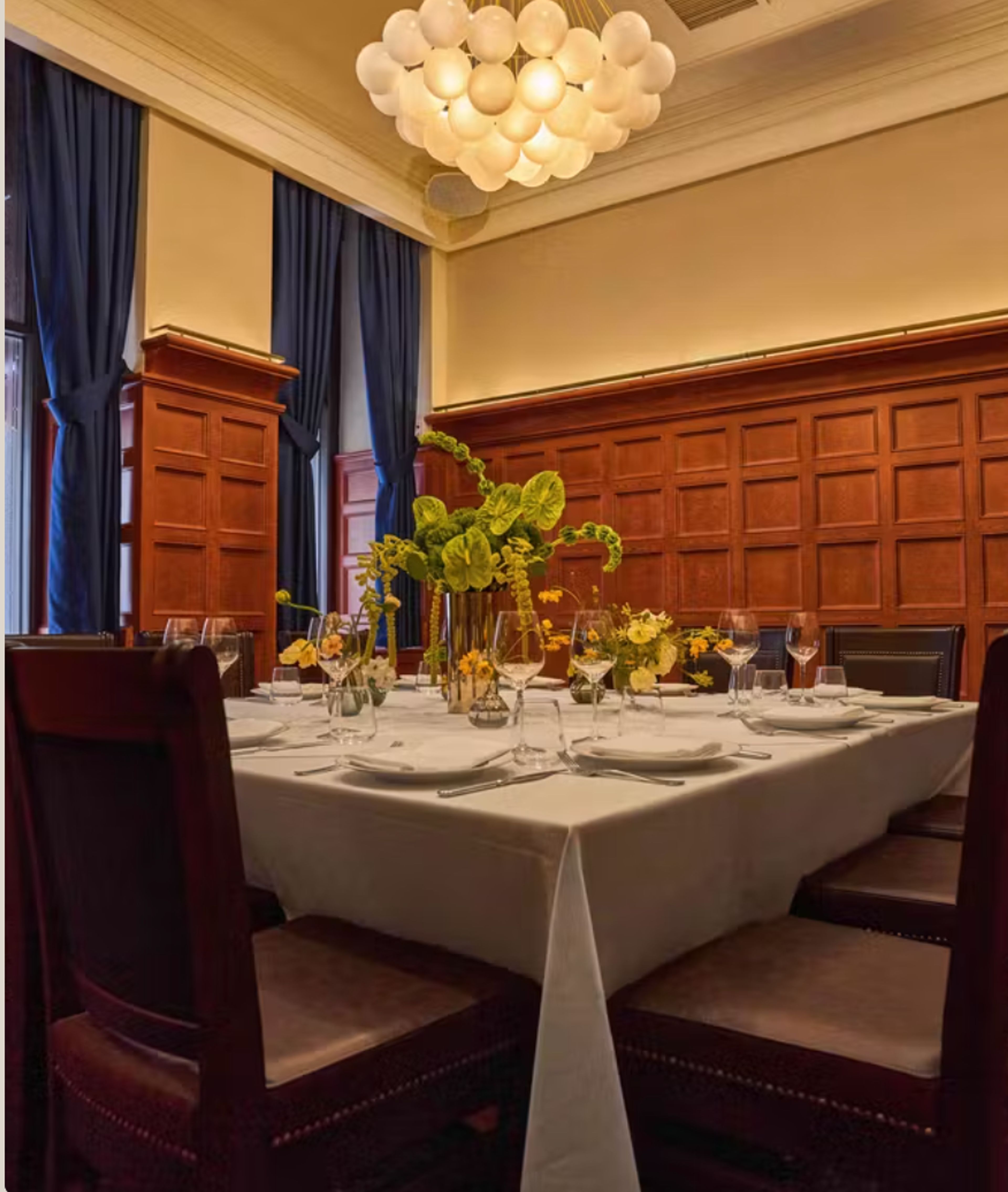 Board Room, an event space at Delmonico's Restaurant
