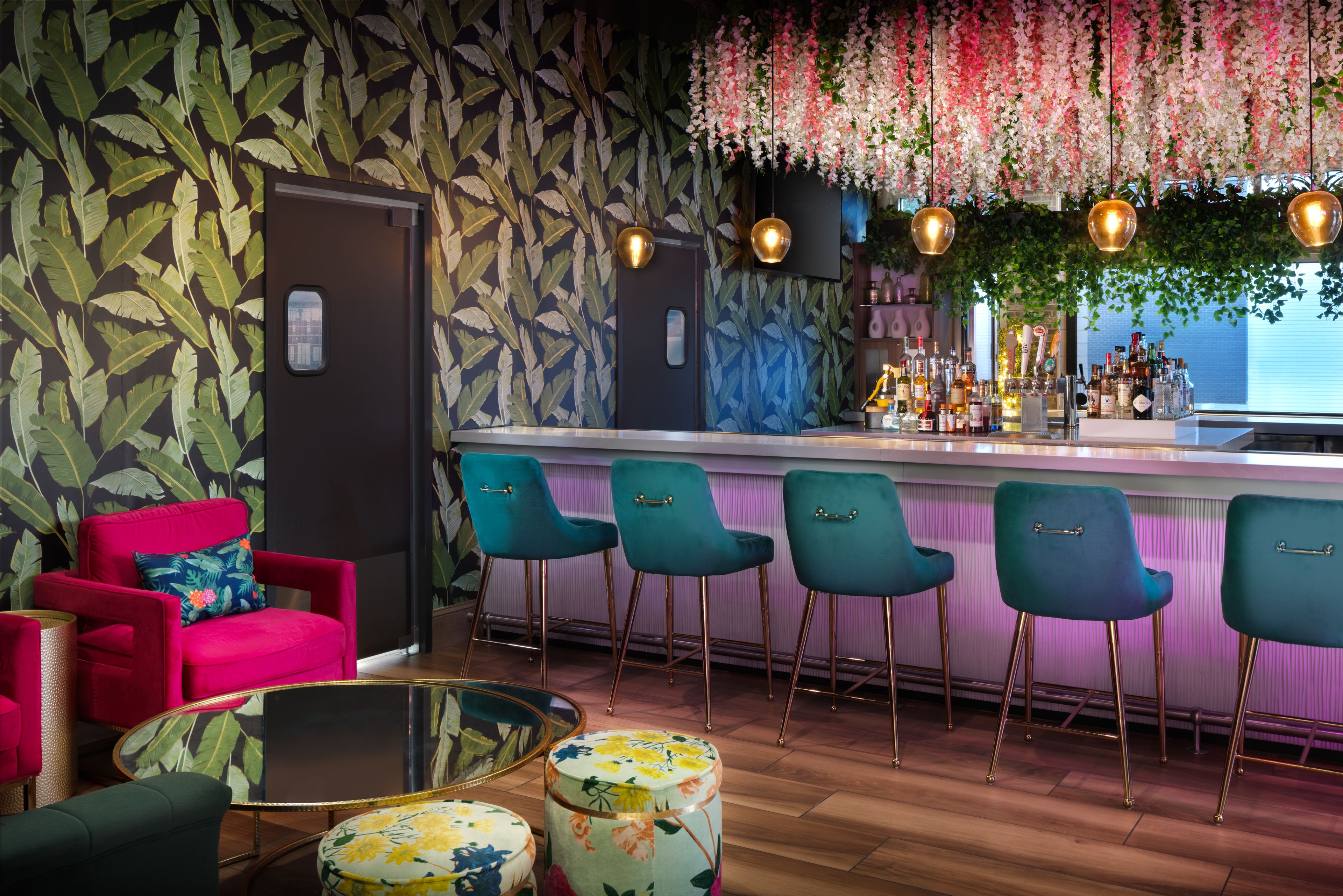 Secret Garden Bar, an event space at Element Atlanta Buckhead