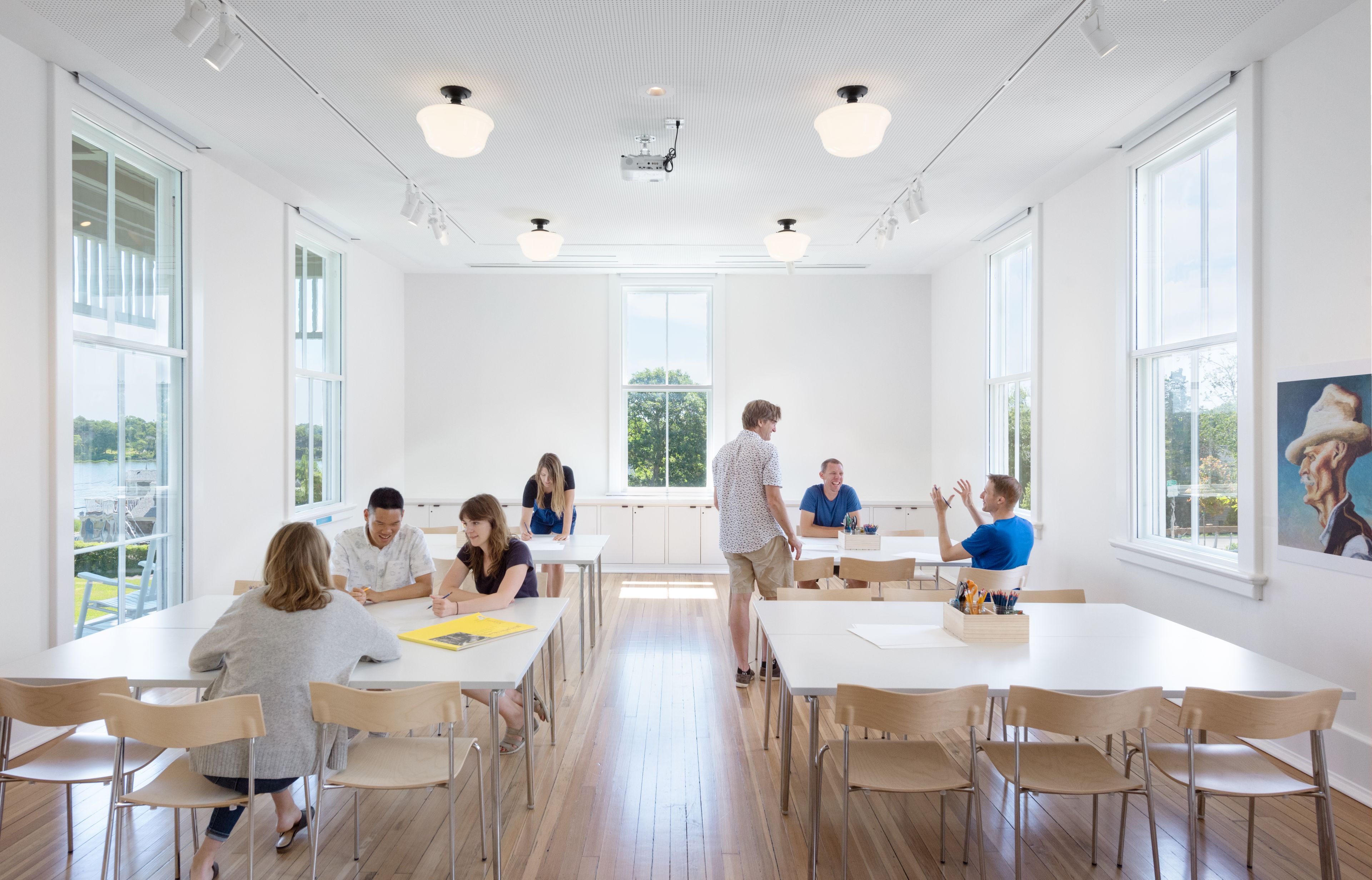Morgan Learning Center, an event space at Martha's Vineyard Museum