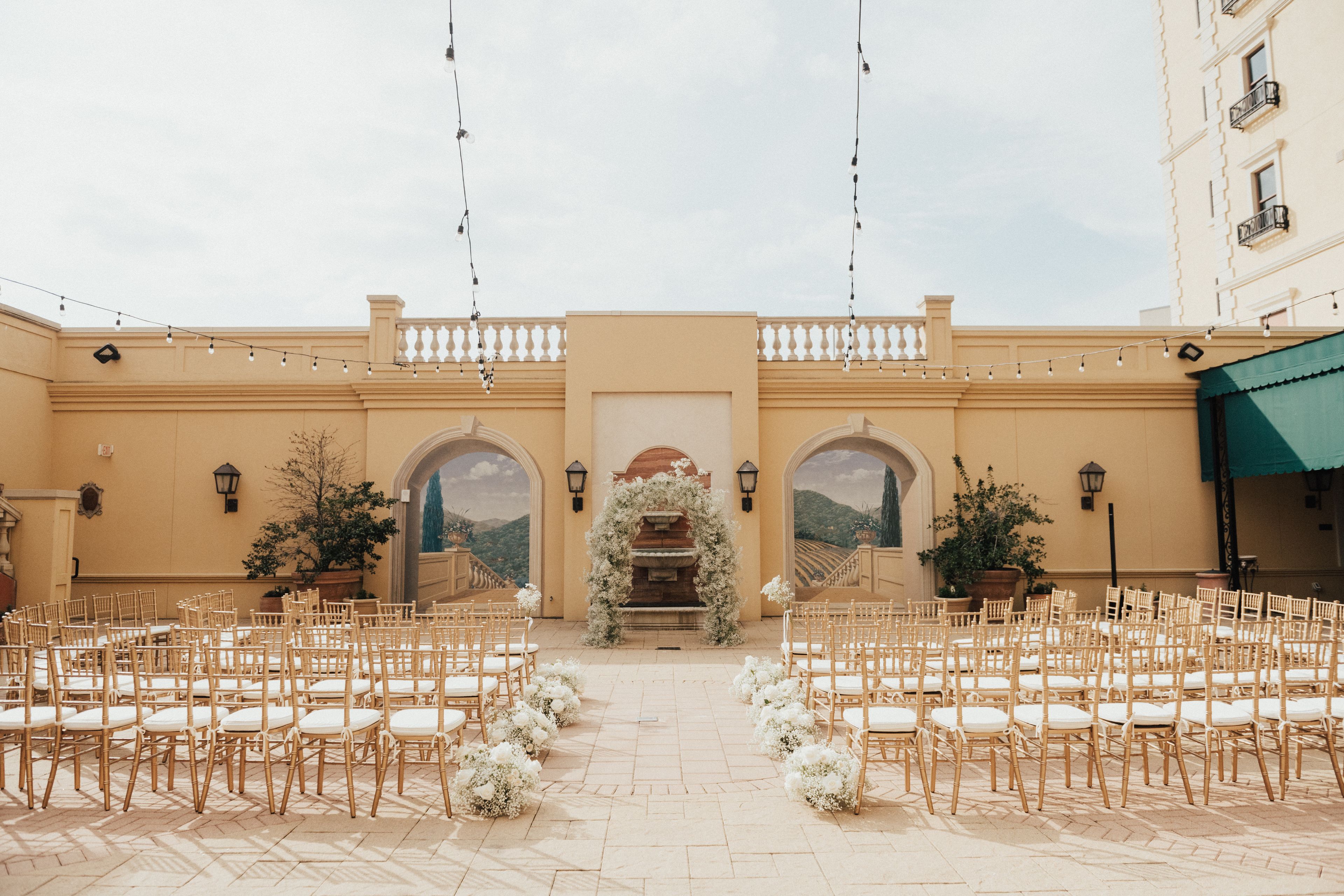 Courtyard, an event space at Hotel Viata