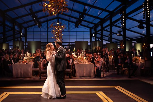 Featured photo from Witness This Breathtaking Glass-Tented Wedding at Liberty State Park