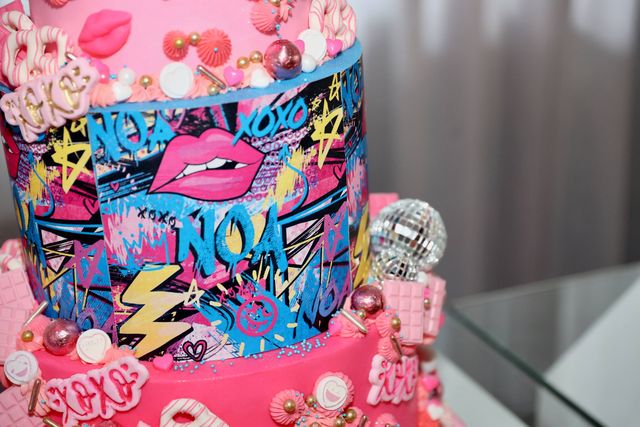 Featured photo from Explosion of Colour and Graphics - Graffiti Glam Bat Mitzvah