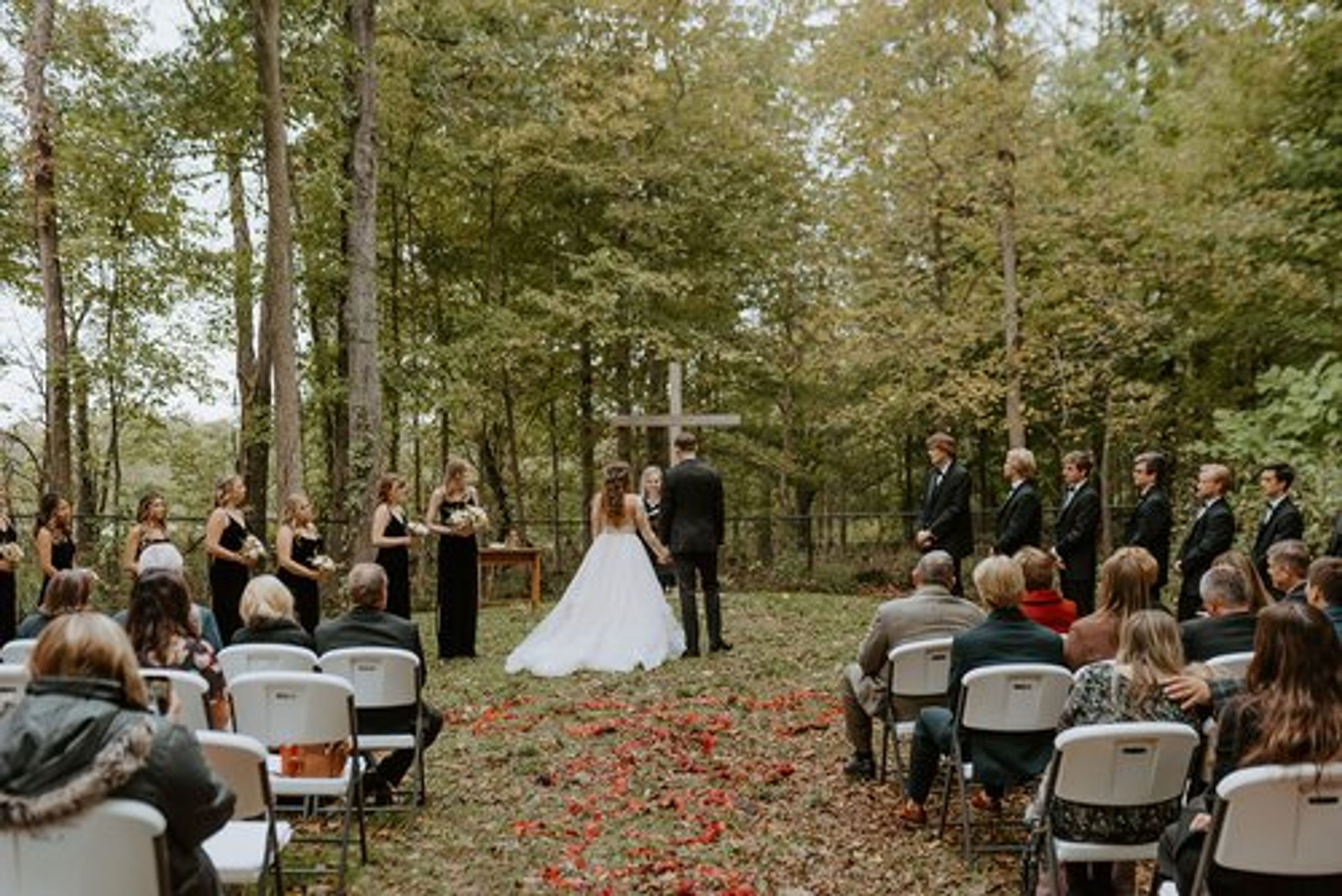 Woods, an event space at Lizton Lodge