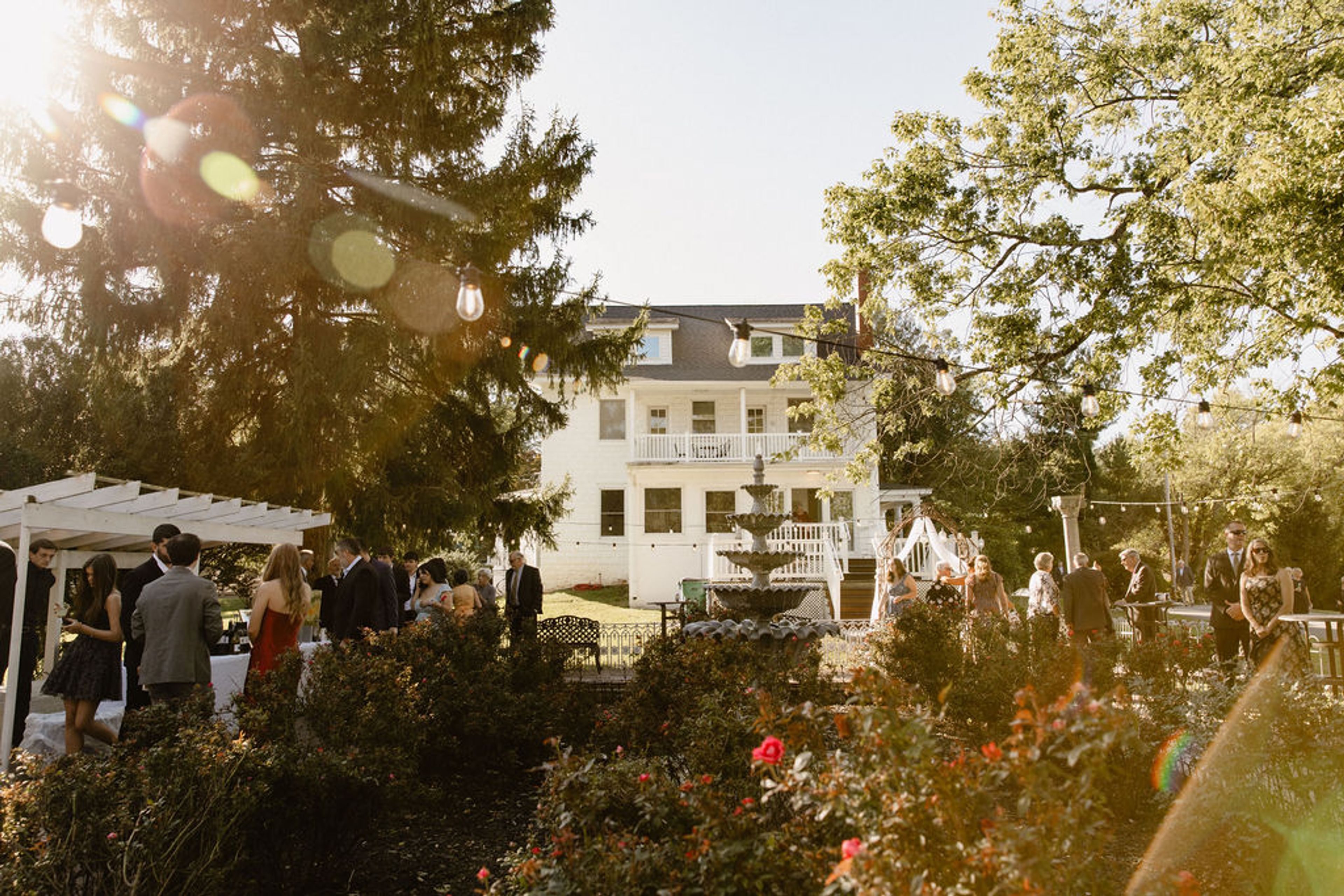 Rose Garden & Gazebo, an event space at Comus Farm