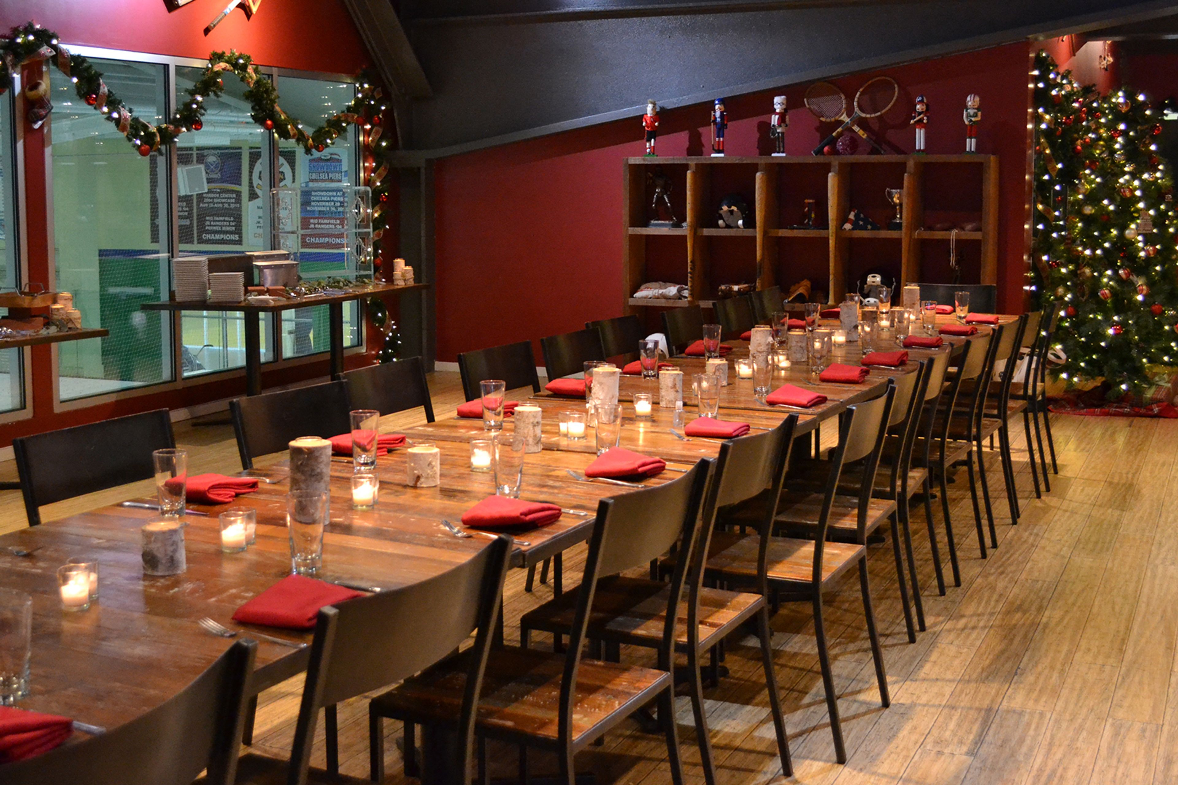All-Star Bar + Grill, an event space at Chelsea Piers Connecticut Events