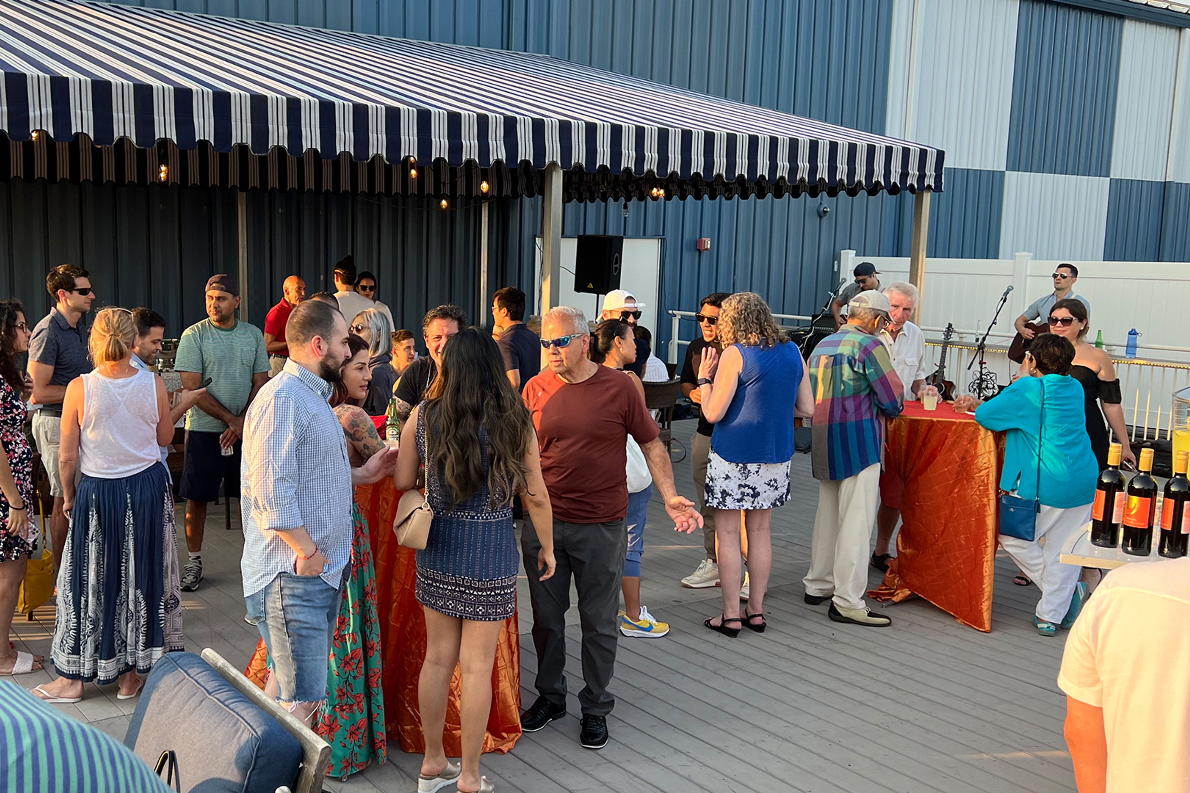 Sundeck, an event space at Chelsea Piers Connecticut Events