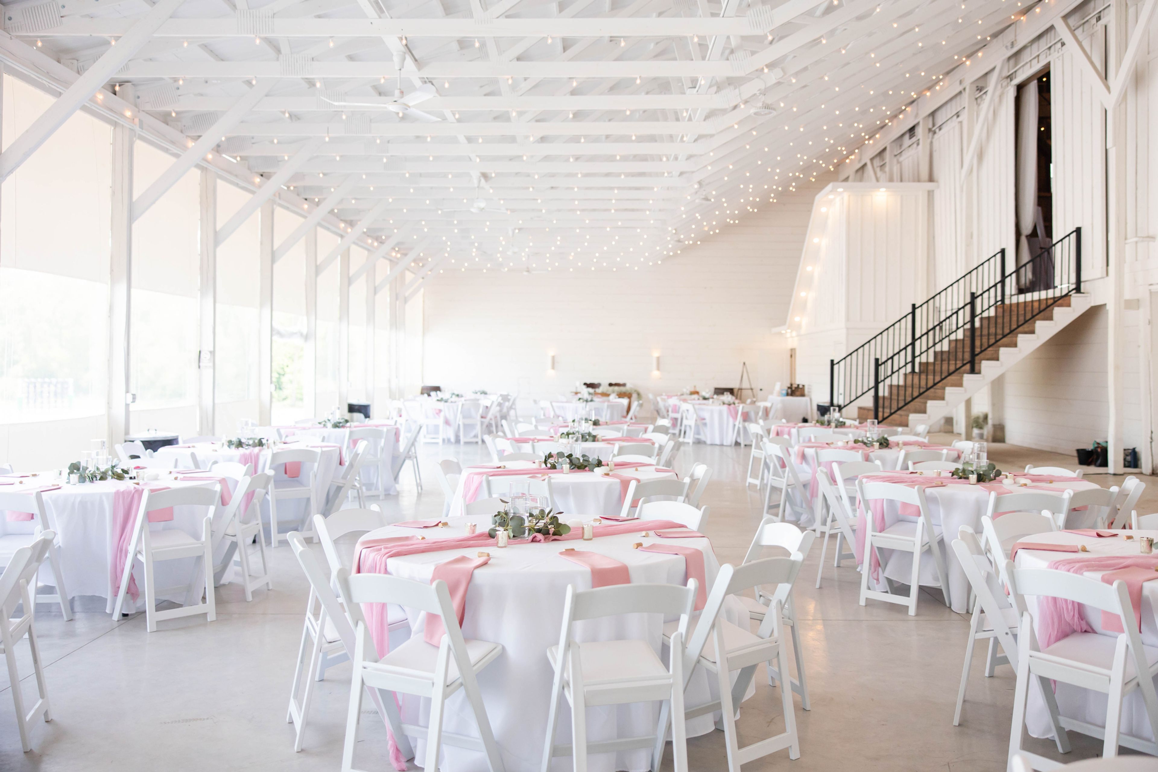 White Pavilion, an event space at Arlington Acres