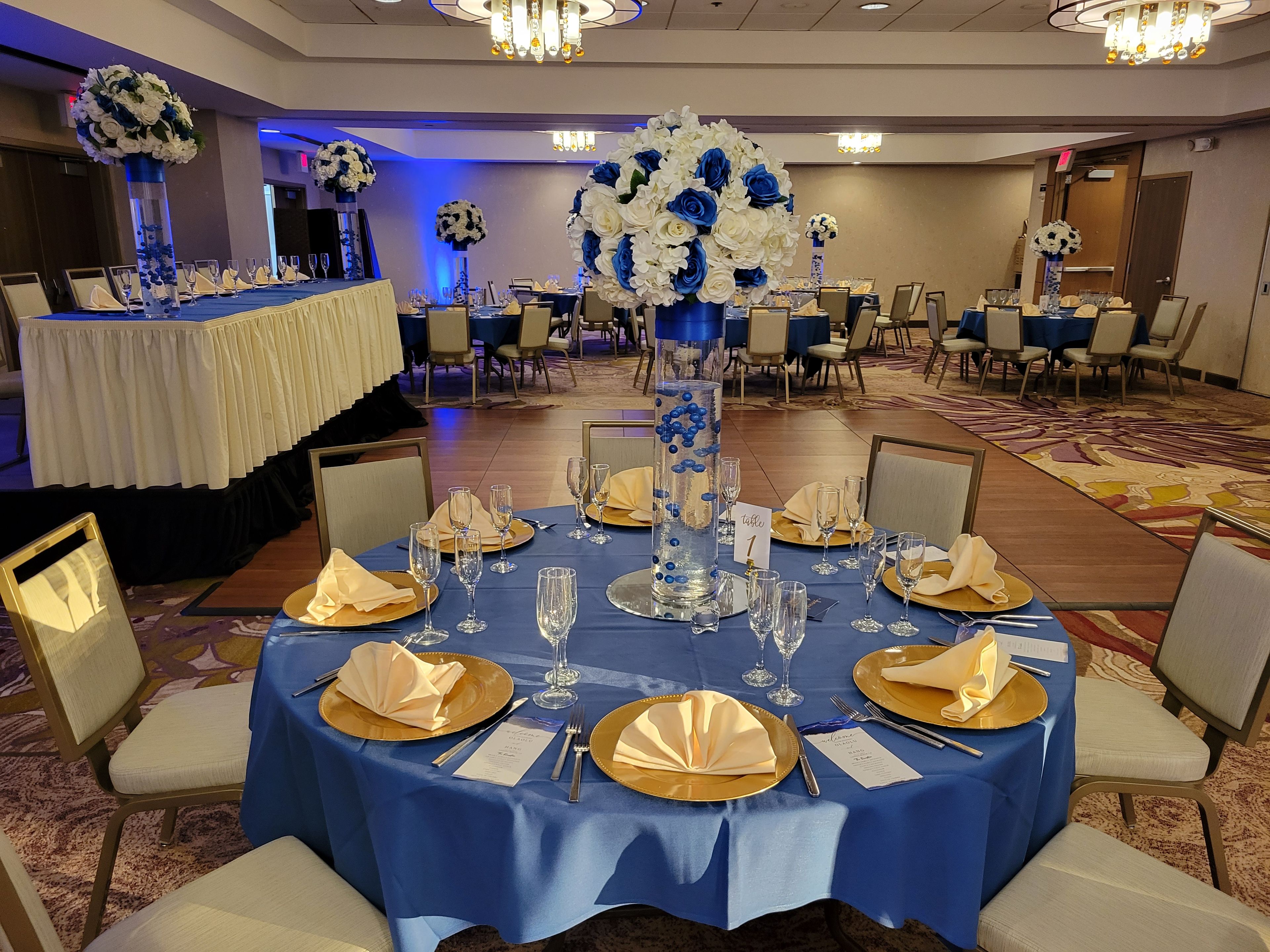 Vintage Ballroom, an event space at DoubleTree By Hilton Irvine Spectrum