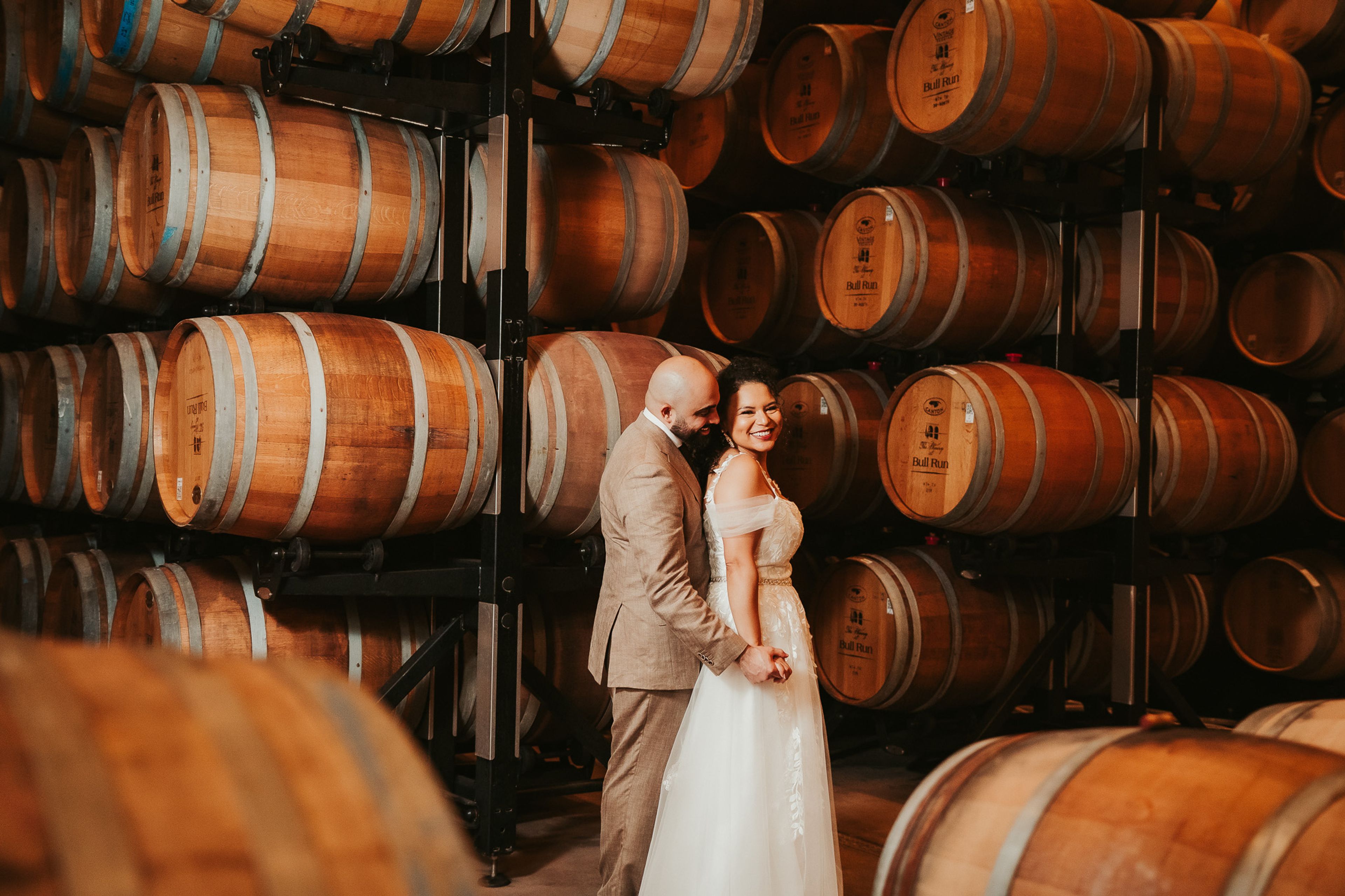 Barrel Room, an event space at The Winery at Bull Run