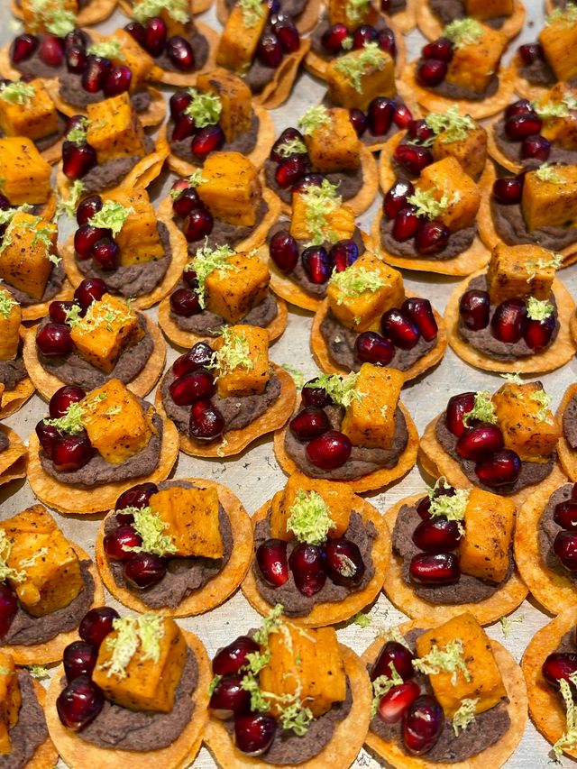 Featured photo from Take in the Impeccable Catering at This Corporate Holiday Party