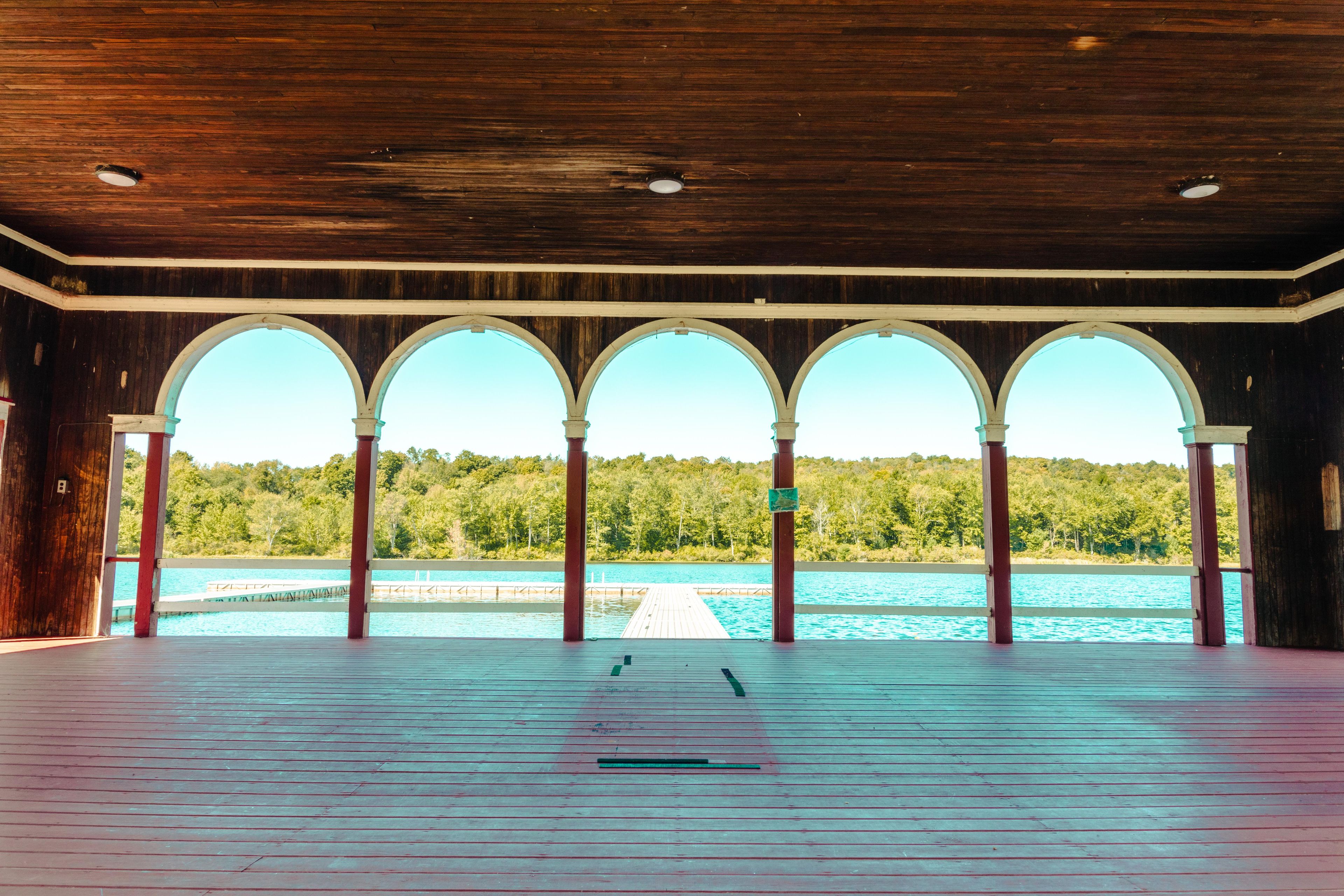 Lakeside Pavilion, an event space at Tyler Hill