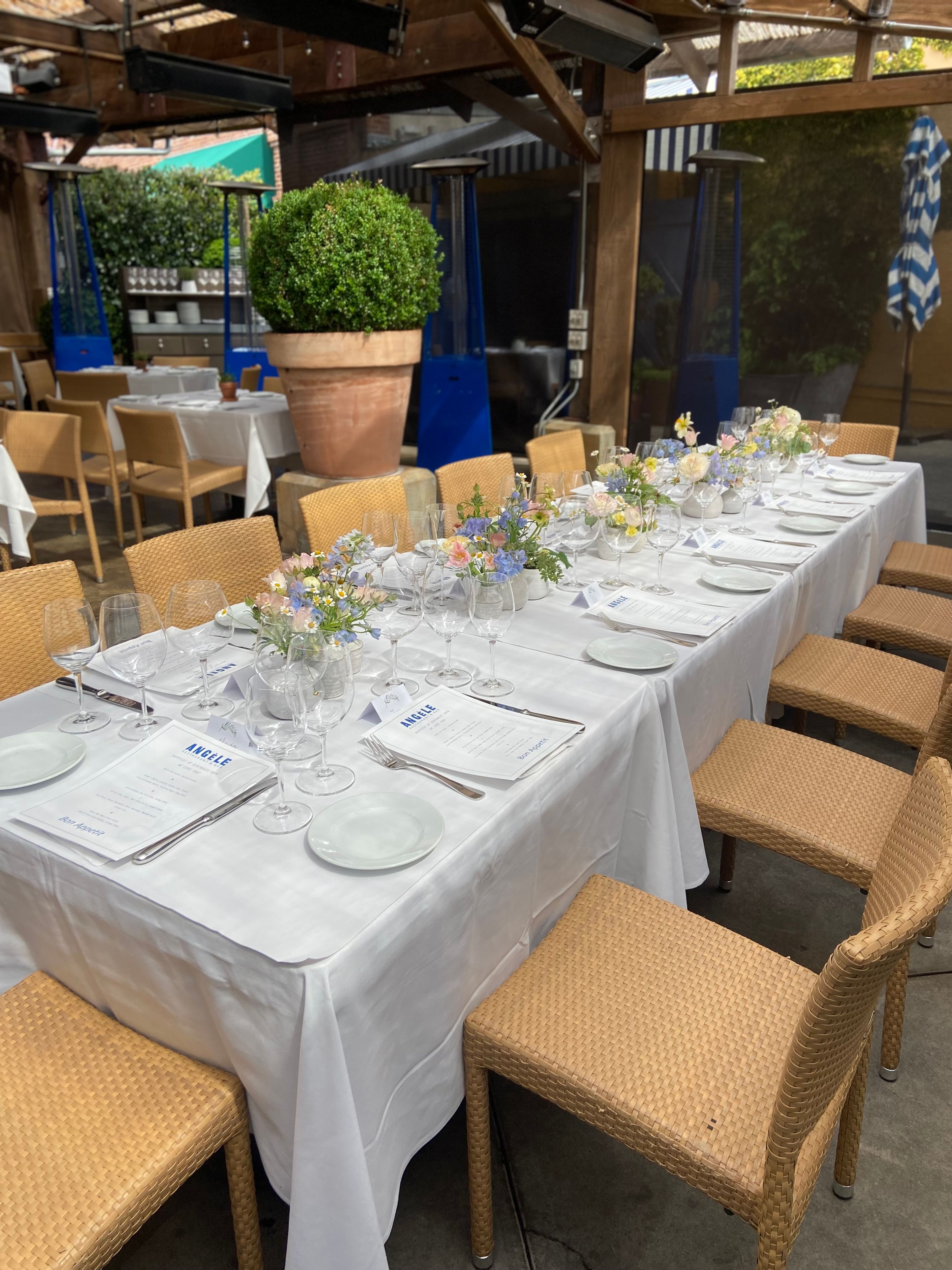 Patio, an event space at Angèle Restaurant & Bar