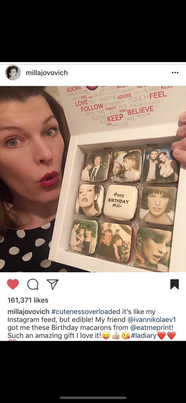 Featured photo from Gift sets of 9 macarons with edible pictures