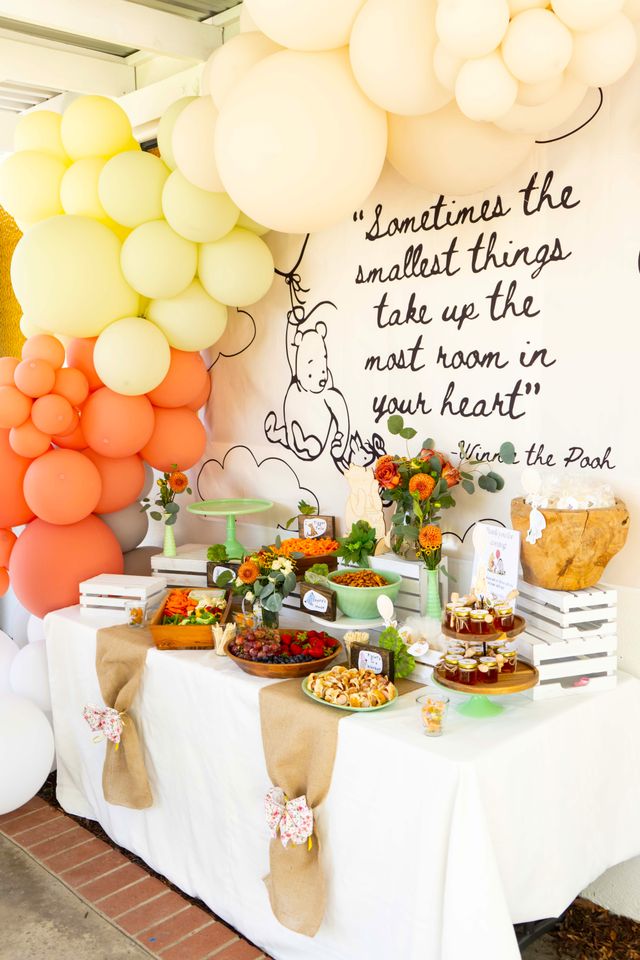 Featured photo from Winnie The Pooh Baby Shower