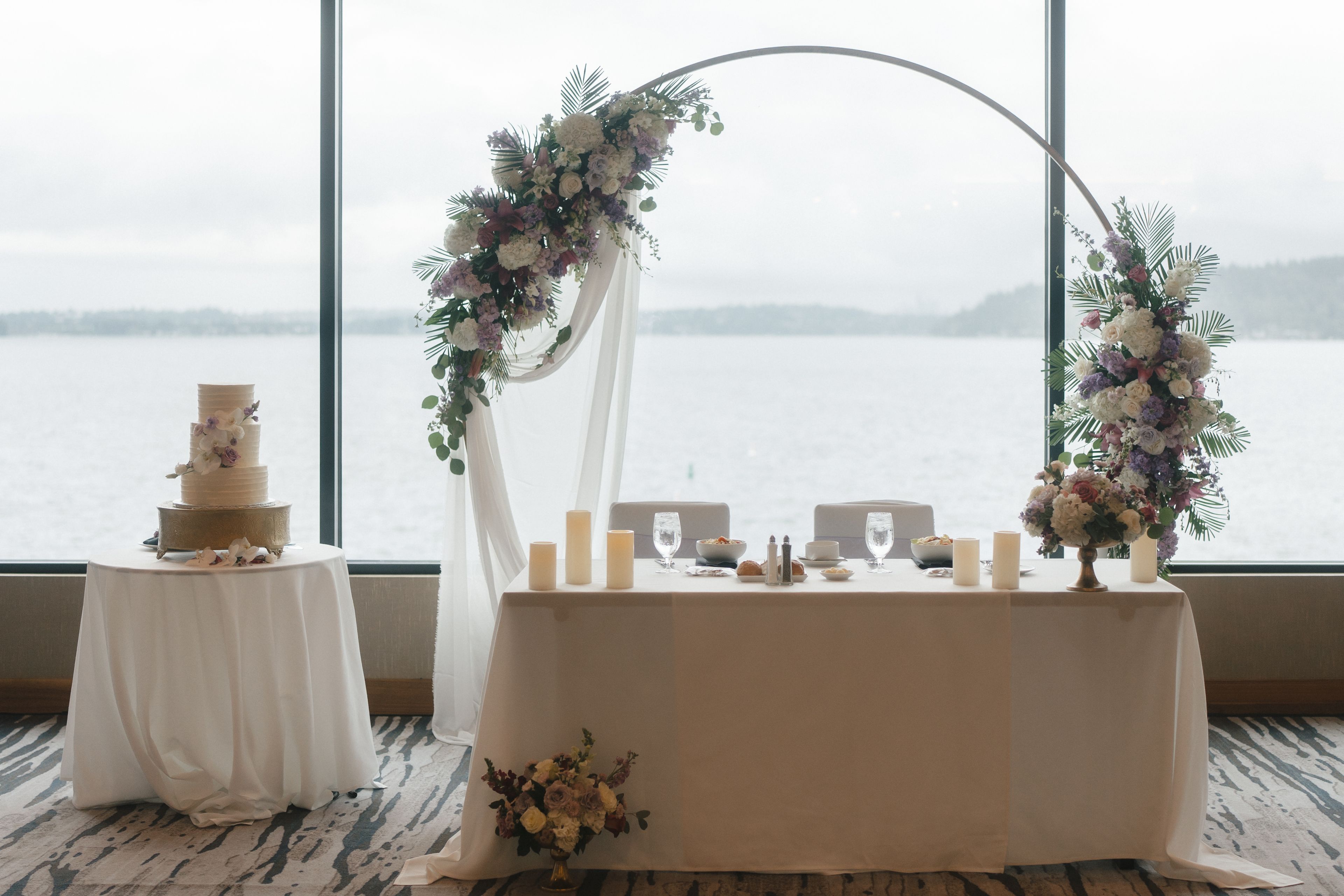Bellevue Room, an event space at Hyatt Regency Lake Washington