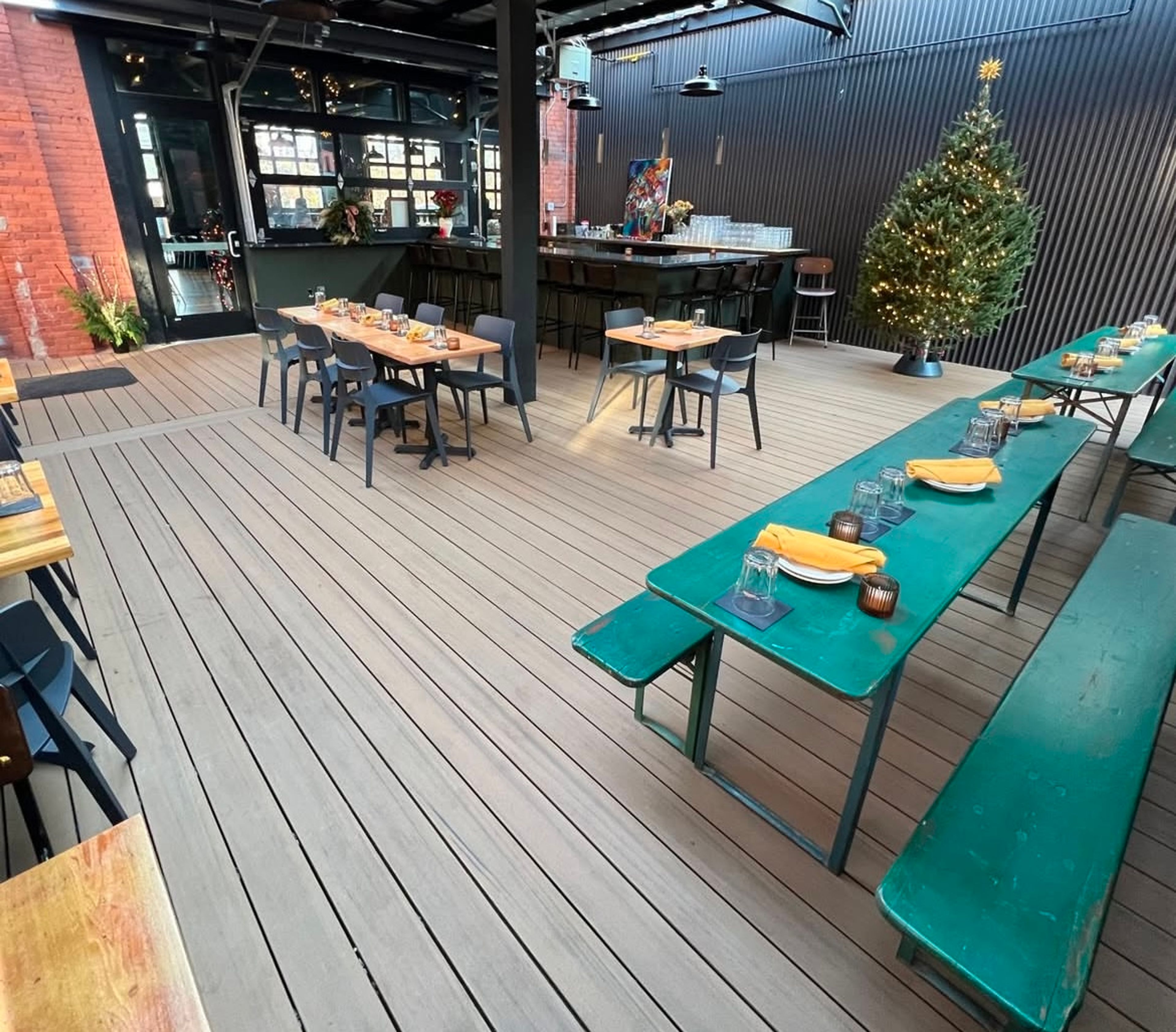 Restaurant, an event space at Milestone Restaurant Mystic