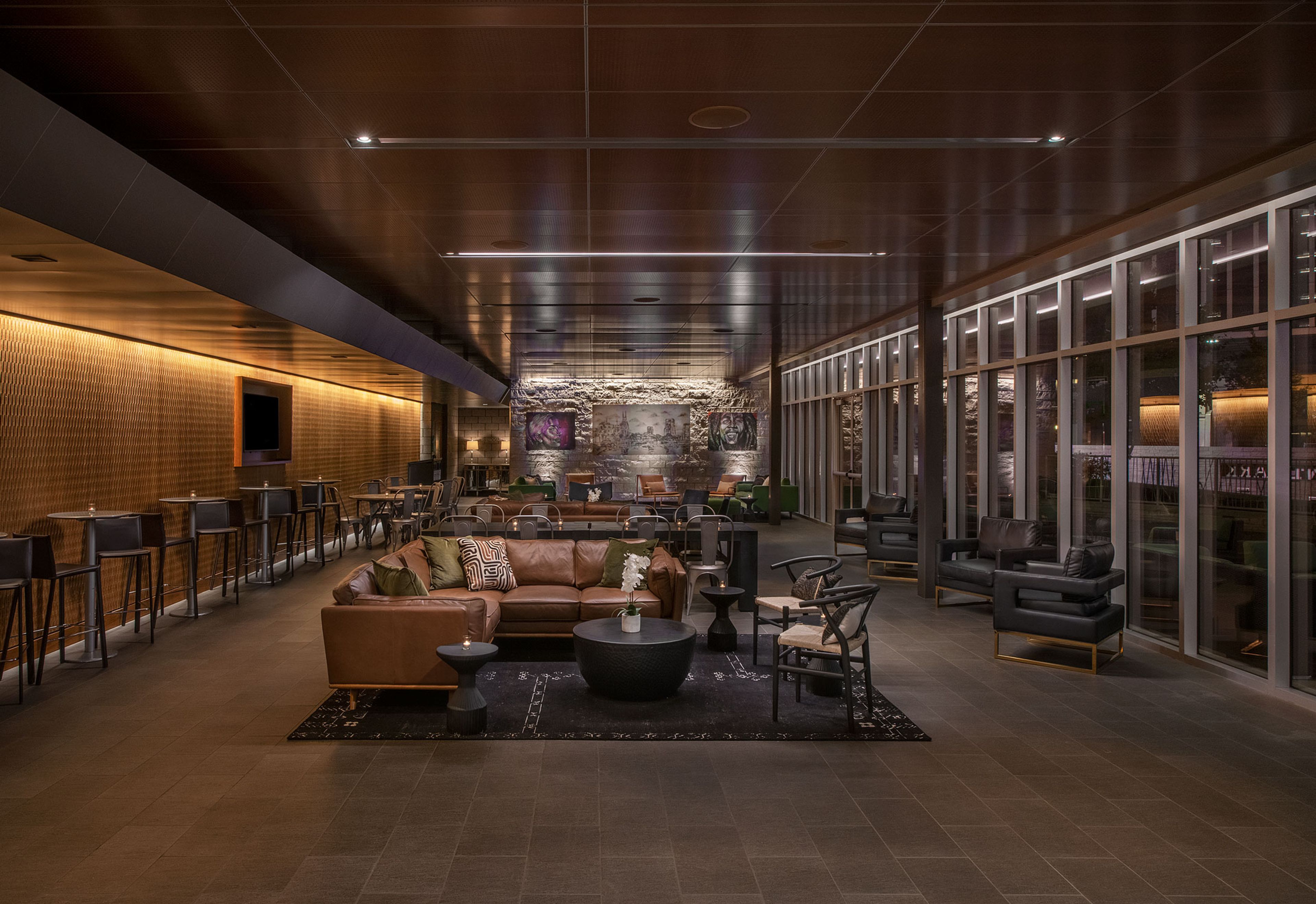 Riverfront Room, an event space at Ascend Amphitheater