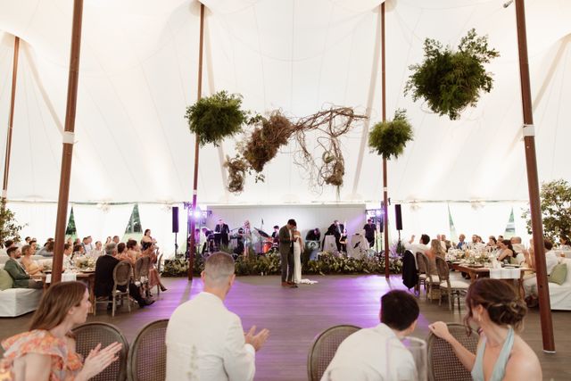 Featured photo from Robin-Banks Entertainment Brought the Party to Life at This Wedding at the Inn at Perry Cabin