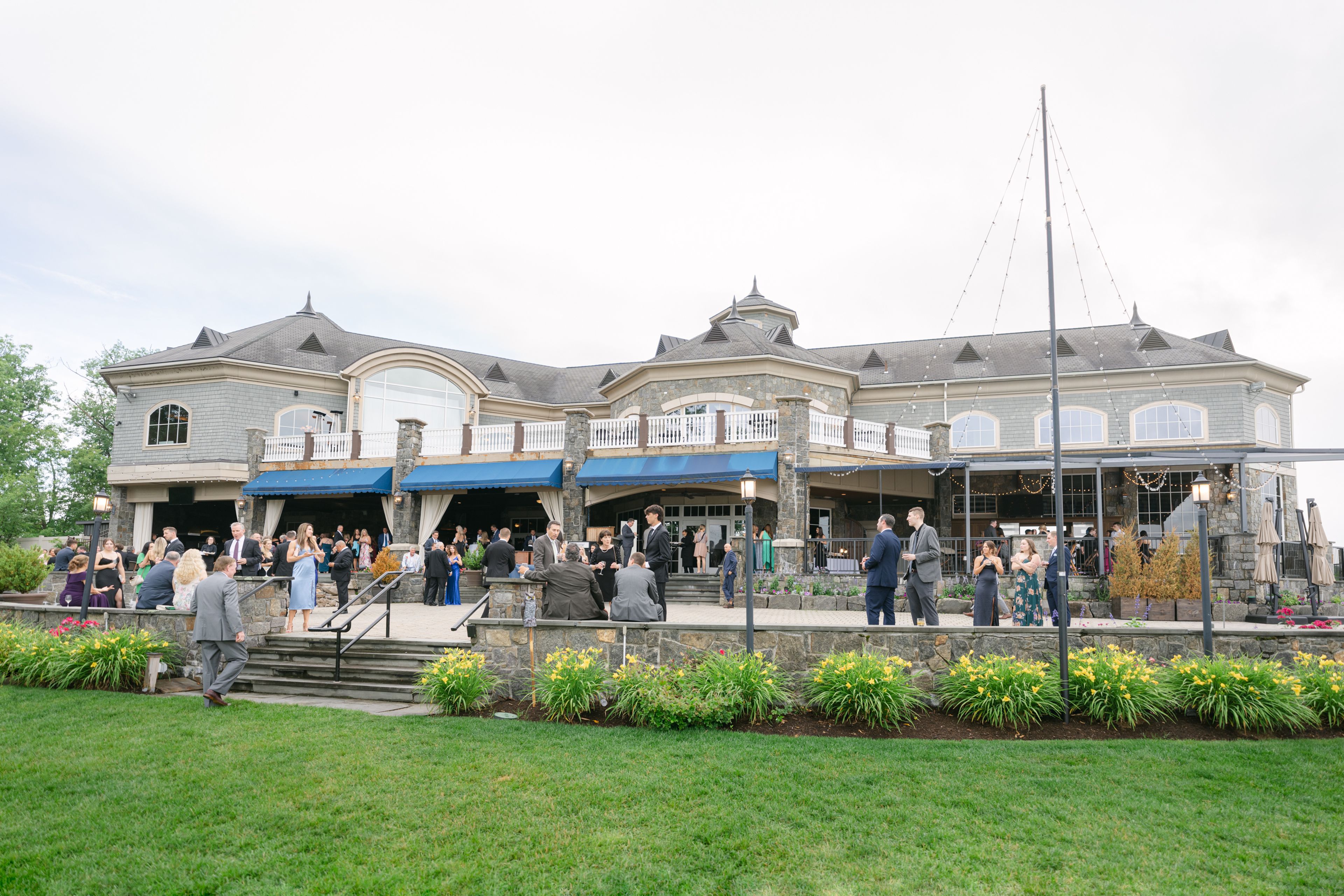 Veranda and Lower Patio, an event space at Saratoga National Golf Club