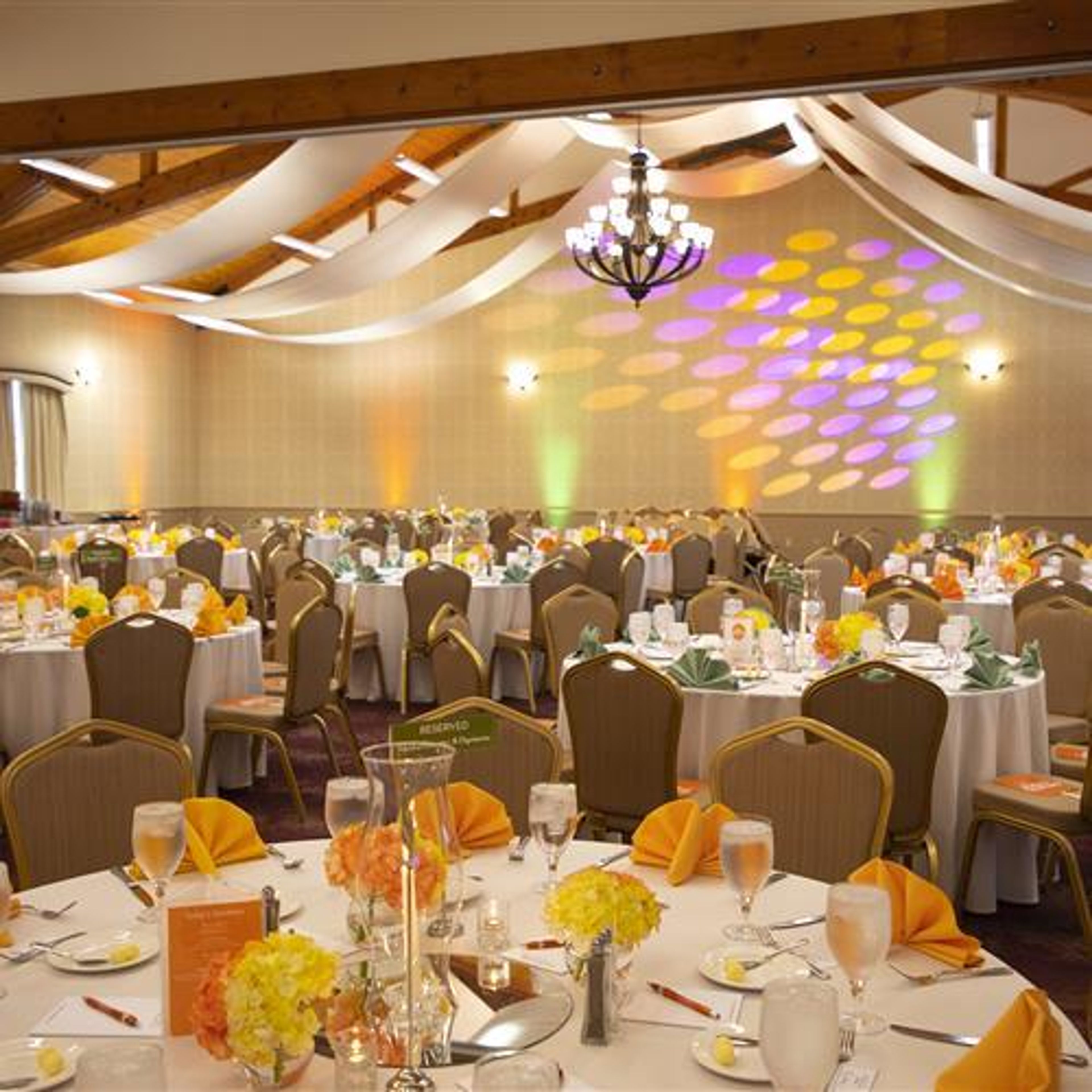 Grand Ballroom, an event space at South Coast Winery Resort & Spa