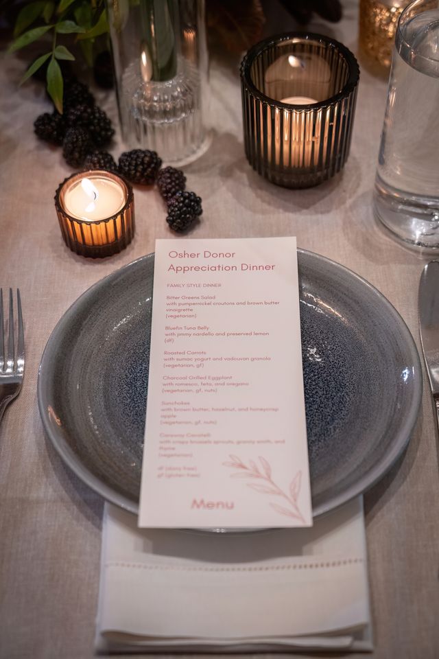 Featured photo from Northwestern Donor Dinner
