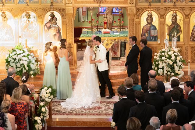 Featured photo from Relive the Romance and Tradition of This Wedding at Holy Trinity Greek Orthodox Cathedral