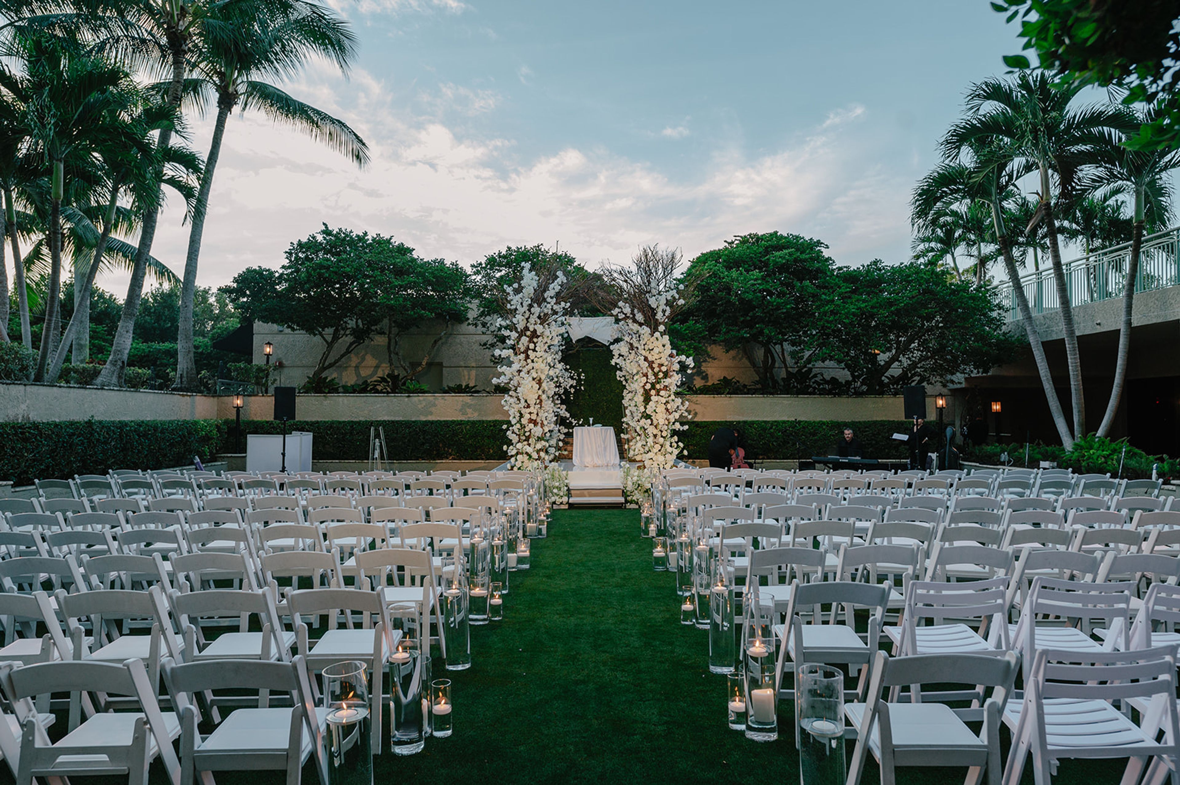 Piazza San Marco, an event space at The Ritz-Carlton Coconut Grove, Miami