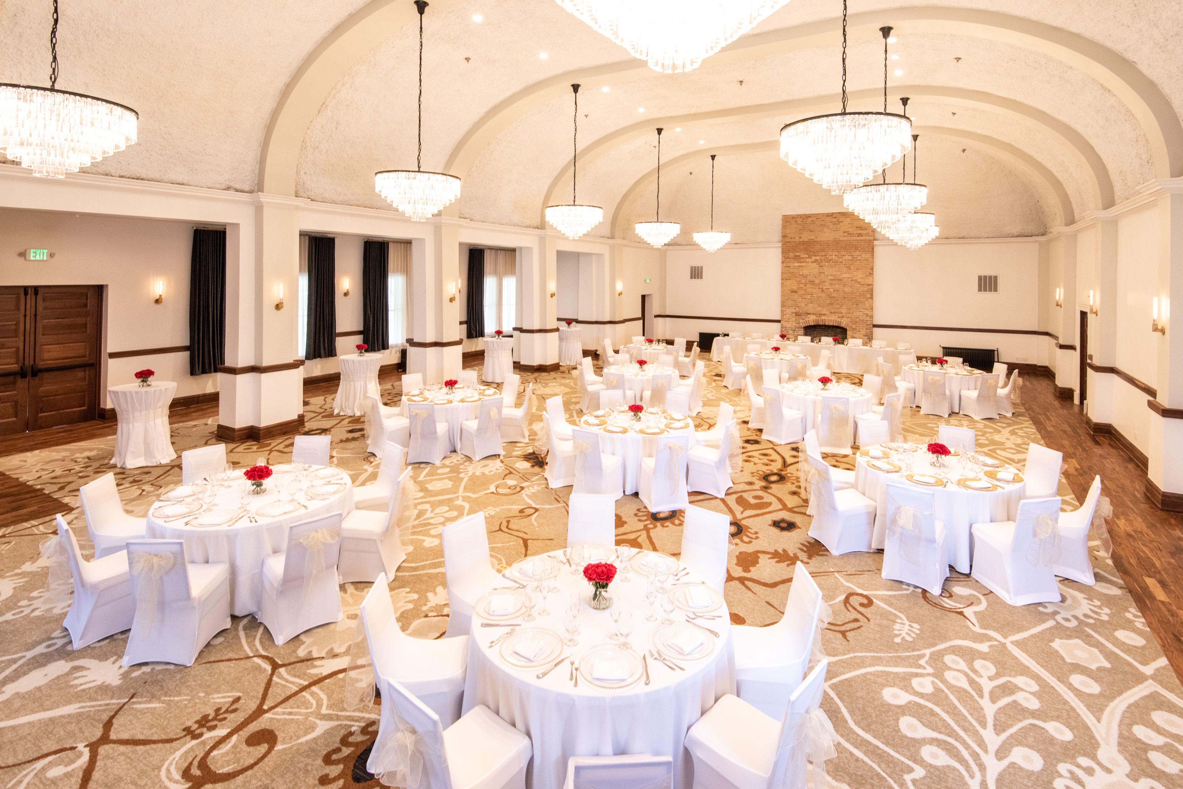 A few of our most requested spaces, an event space at The Hotel Colorado