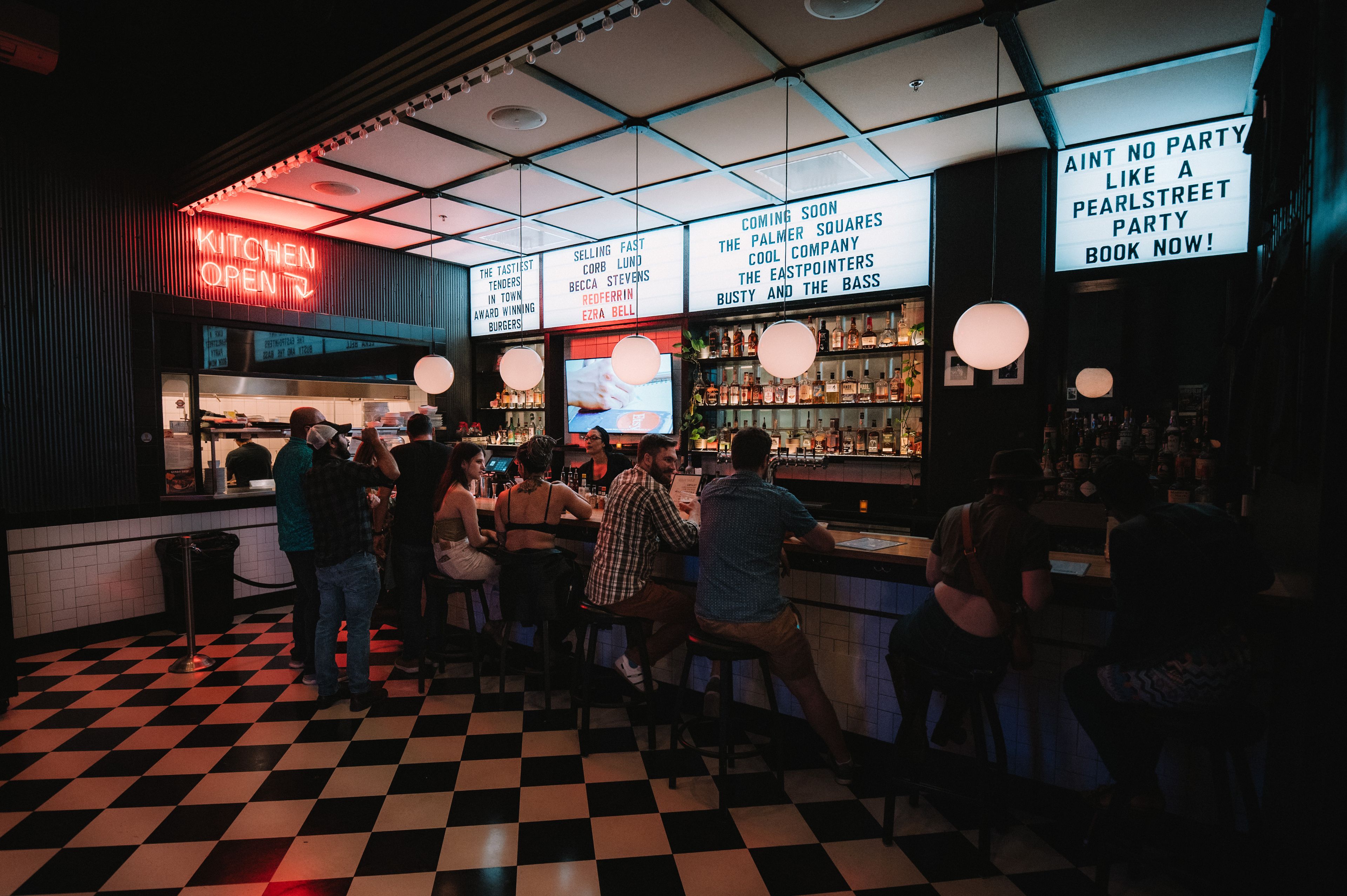 Diner Bar, an event space at Pearl Street Warehouse