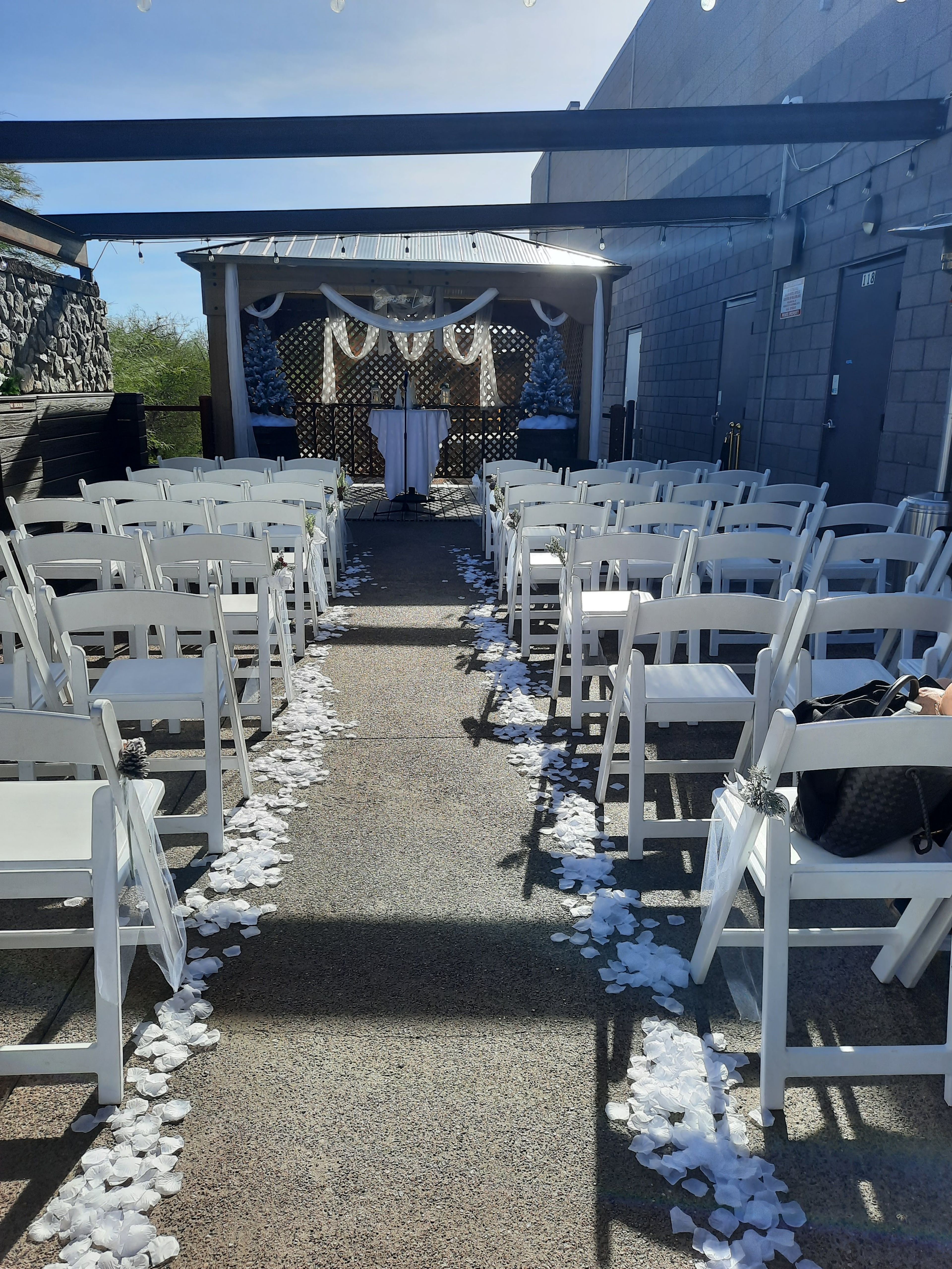 Patio, an event space at The Bearded Barber Speakeasy