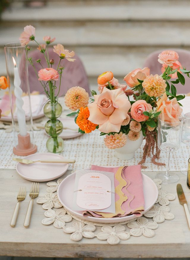 Featured photo from Private Estate Colorful Retro Wedding